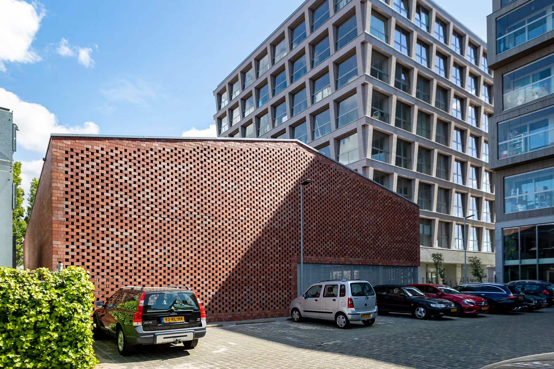 Top-Up Nordansicht mit Parkhaus