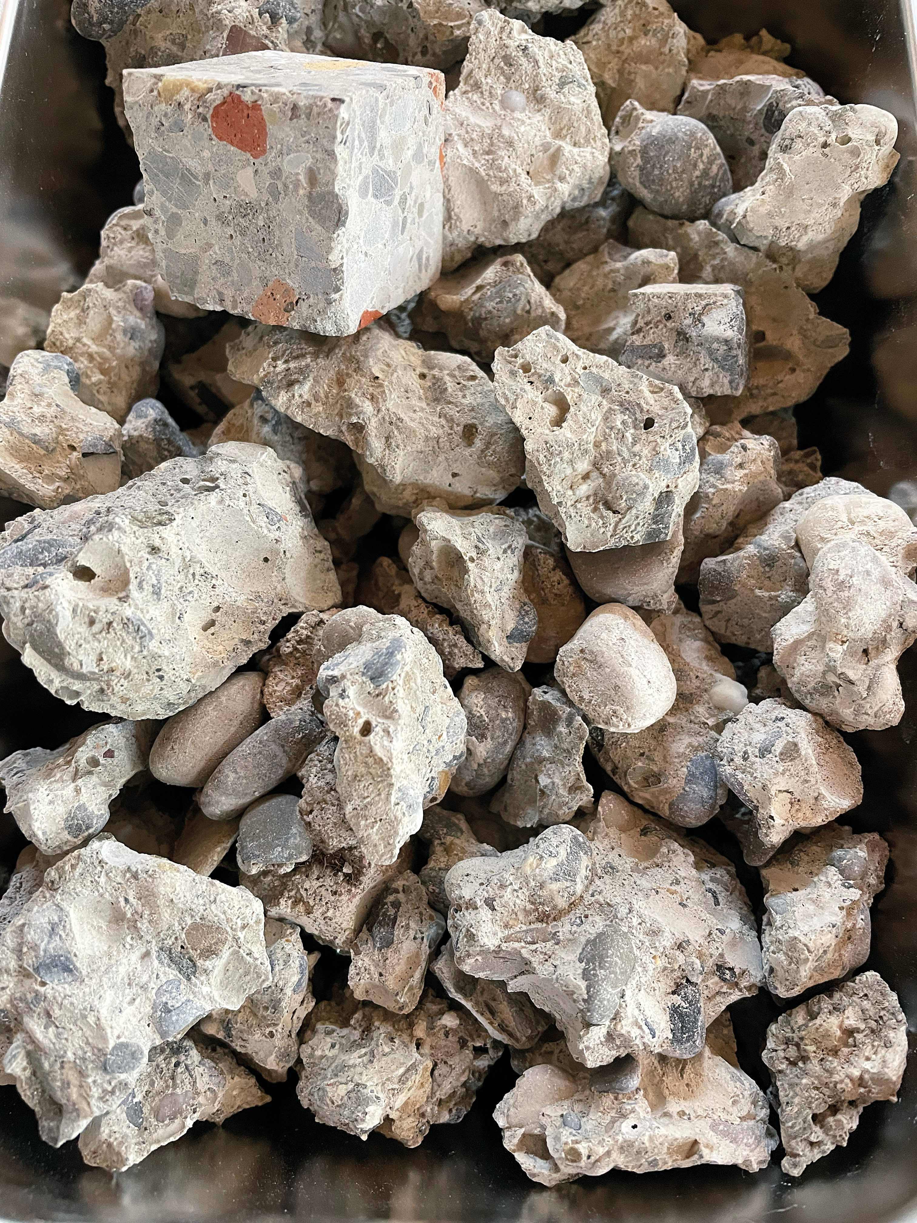 Das CO2-Einsparpotenzial von Recyclingbeton durch innovative Rezepturen schätzen Fachleute auf bis zu 80 %.