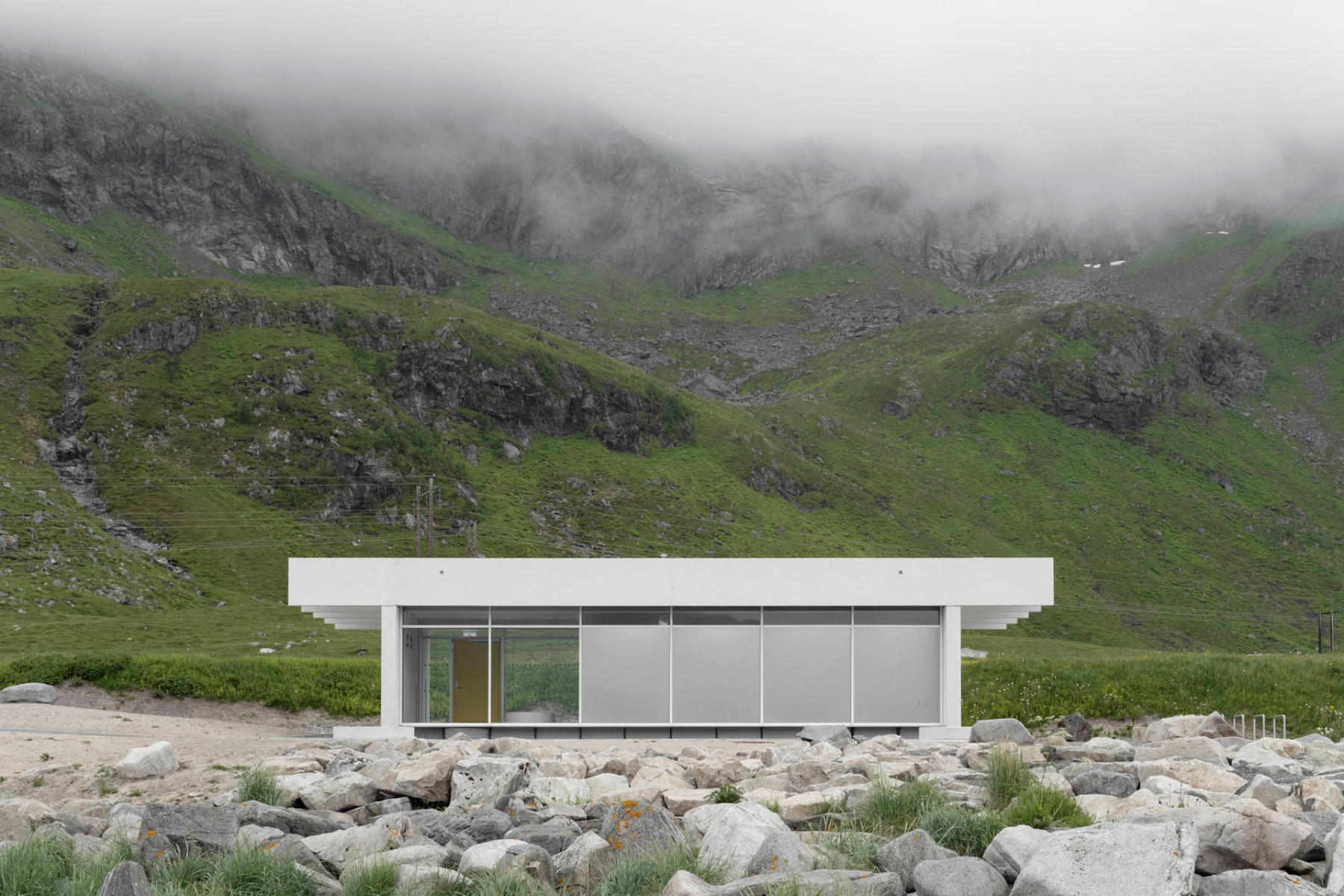 Rastplatz auf den Lofoten von Vatn Architecture und Jørgen Tandberg
