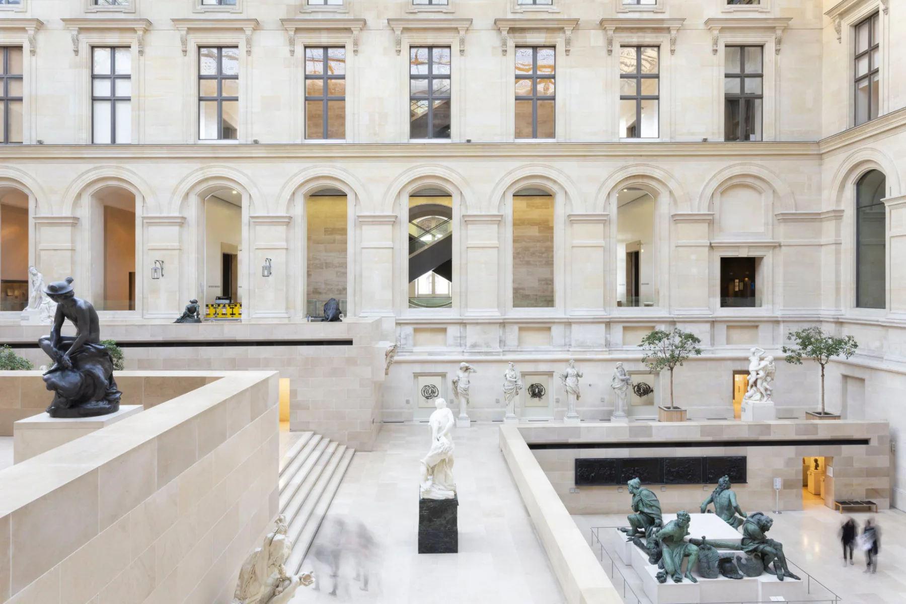 Cour Puget of the Richelieu wing, Grand Louvre, Paris 2021 Commissioned by M+, 2021