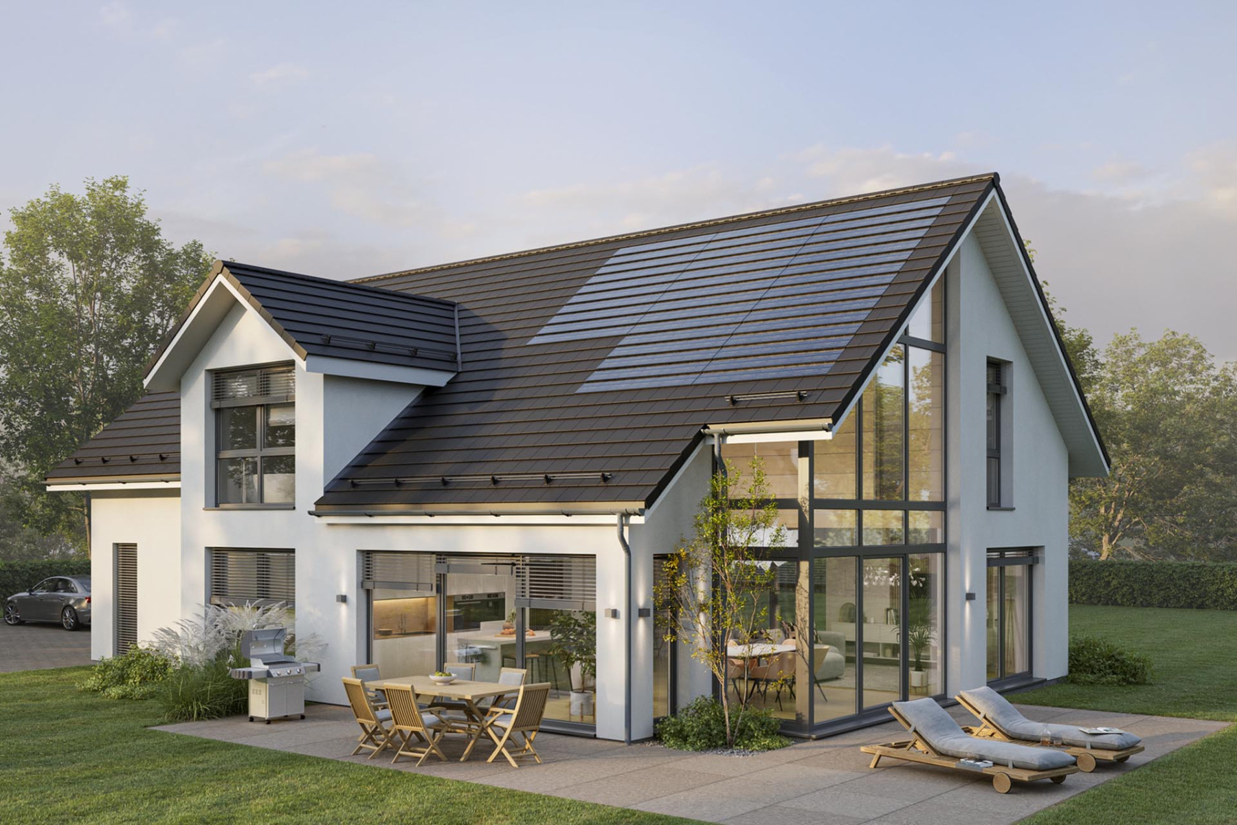 Solar mit Ästhetik und Dachverstand