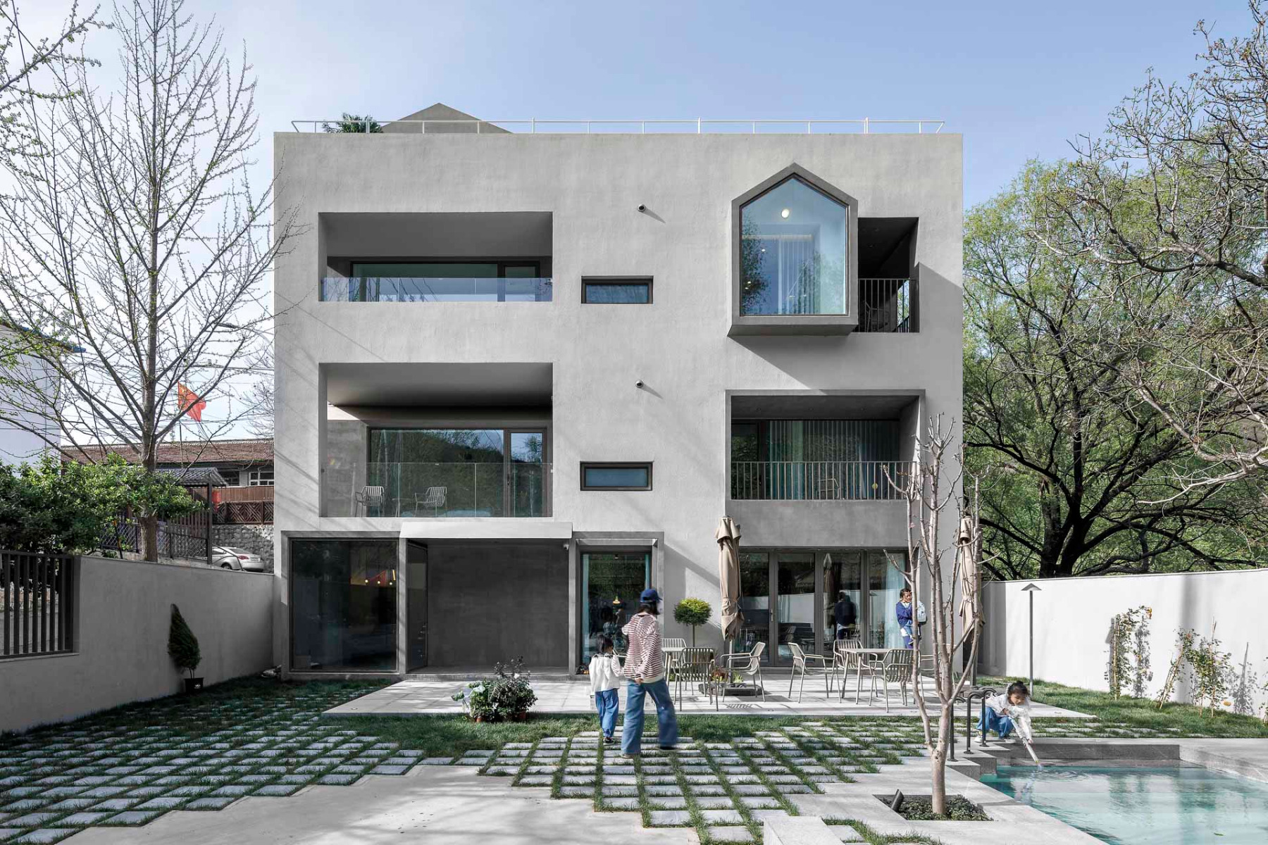 Wander Hotel bei Peking von Fon Studio