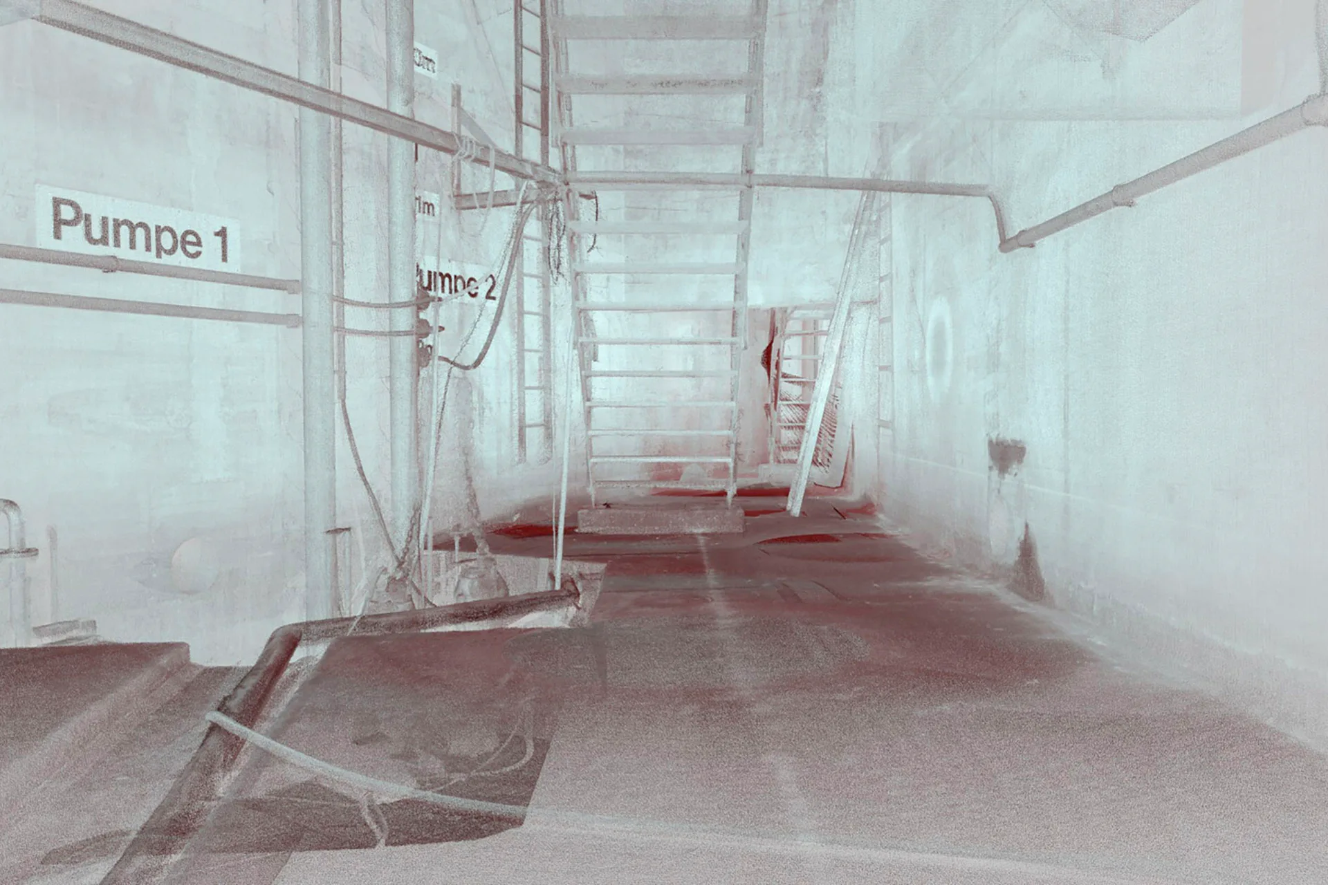 Film Still aus dem Kurzfilm zur Klanginstallation Resonance, basel blick