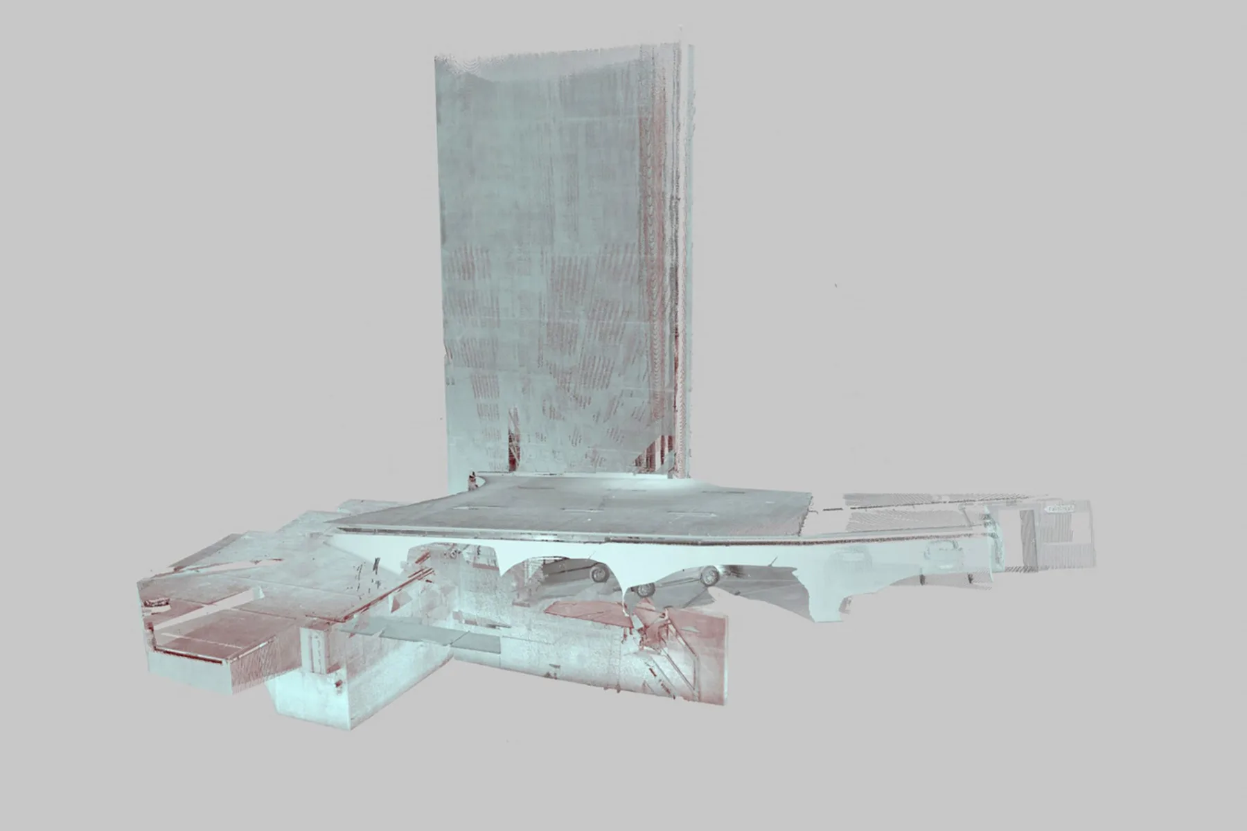 Film Still aus dem Kurzfilm zur Klanginstallation Resonance, basel blick