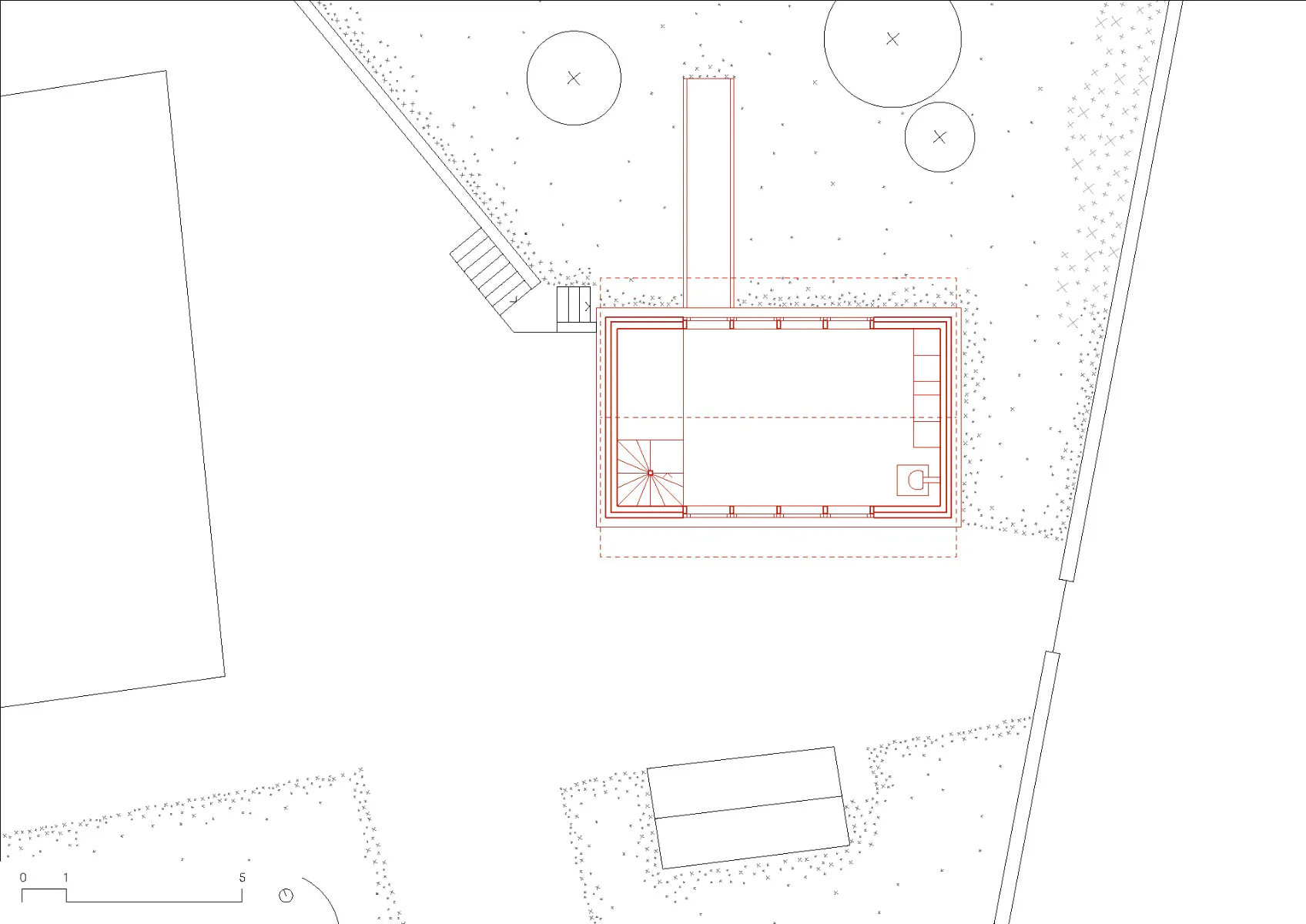 Grundriss 2. OG, Grafik