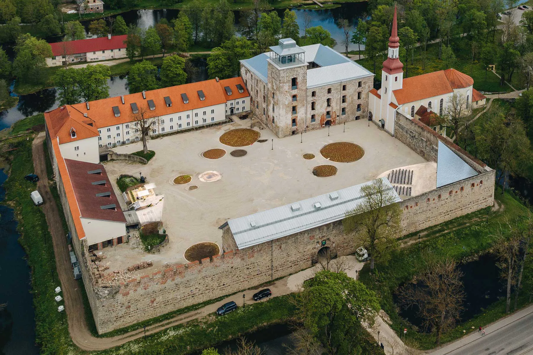 Schloss Põltsamaa in Estland