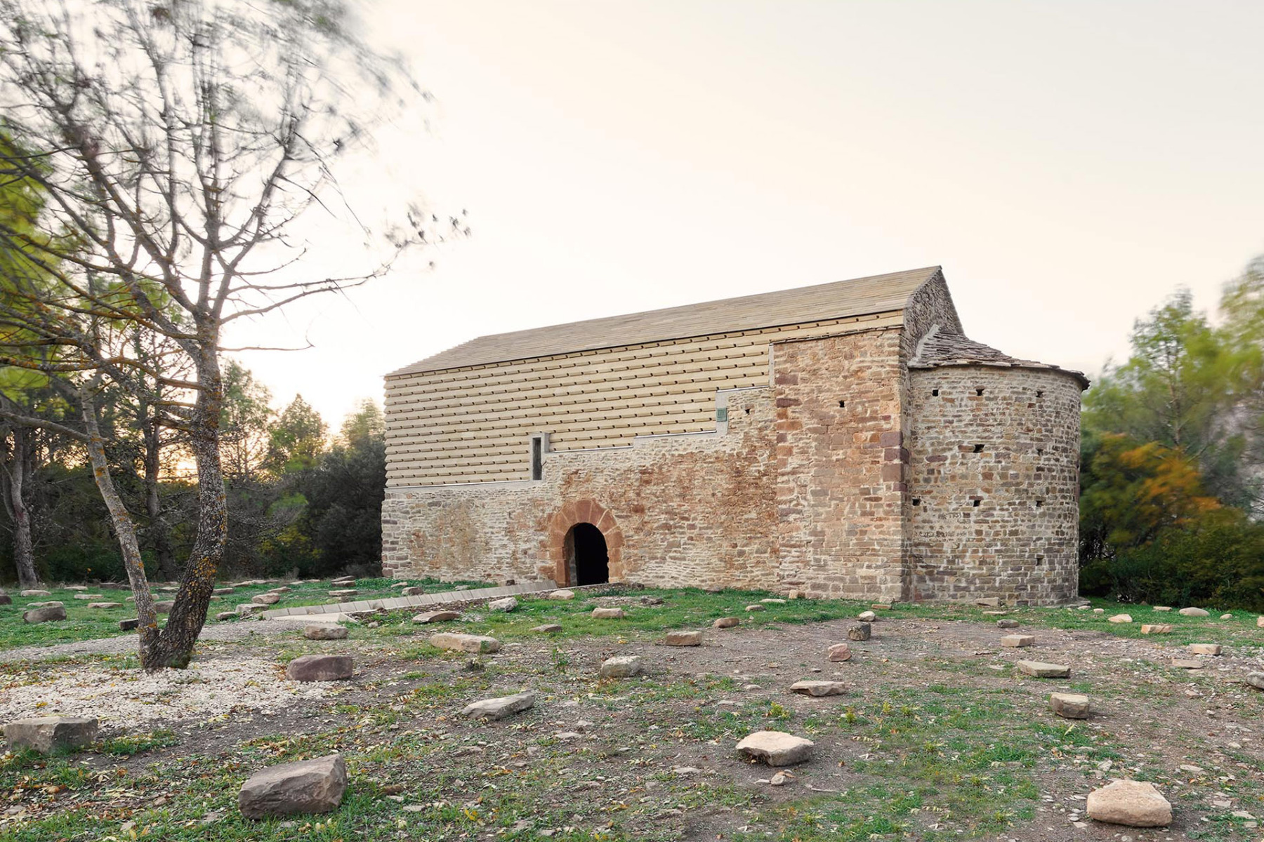 San Juan de Ruesta in Aragonien