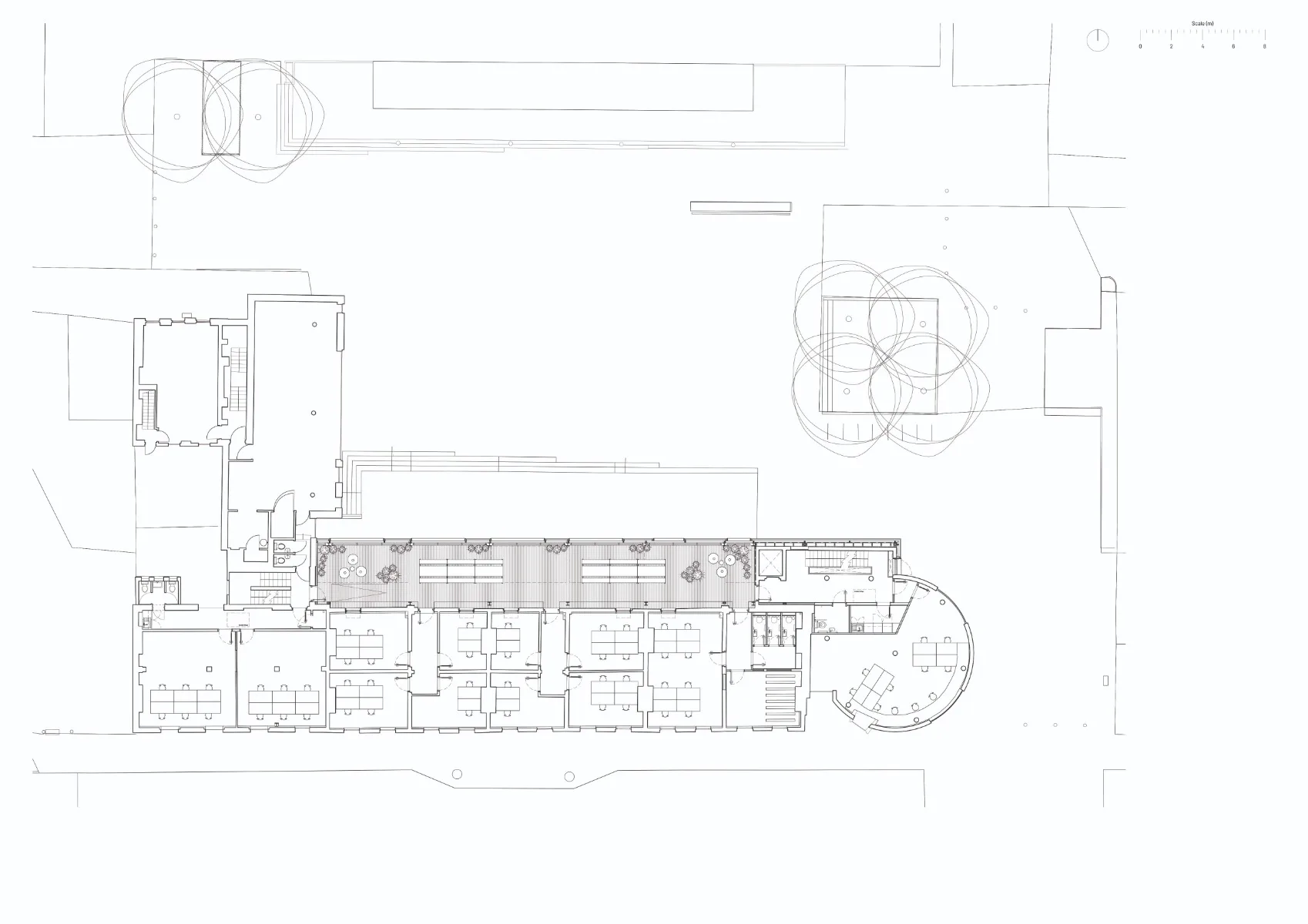 Grundriss 1. Obergeschoss, Grafik