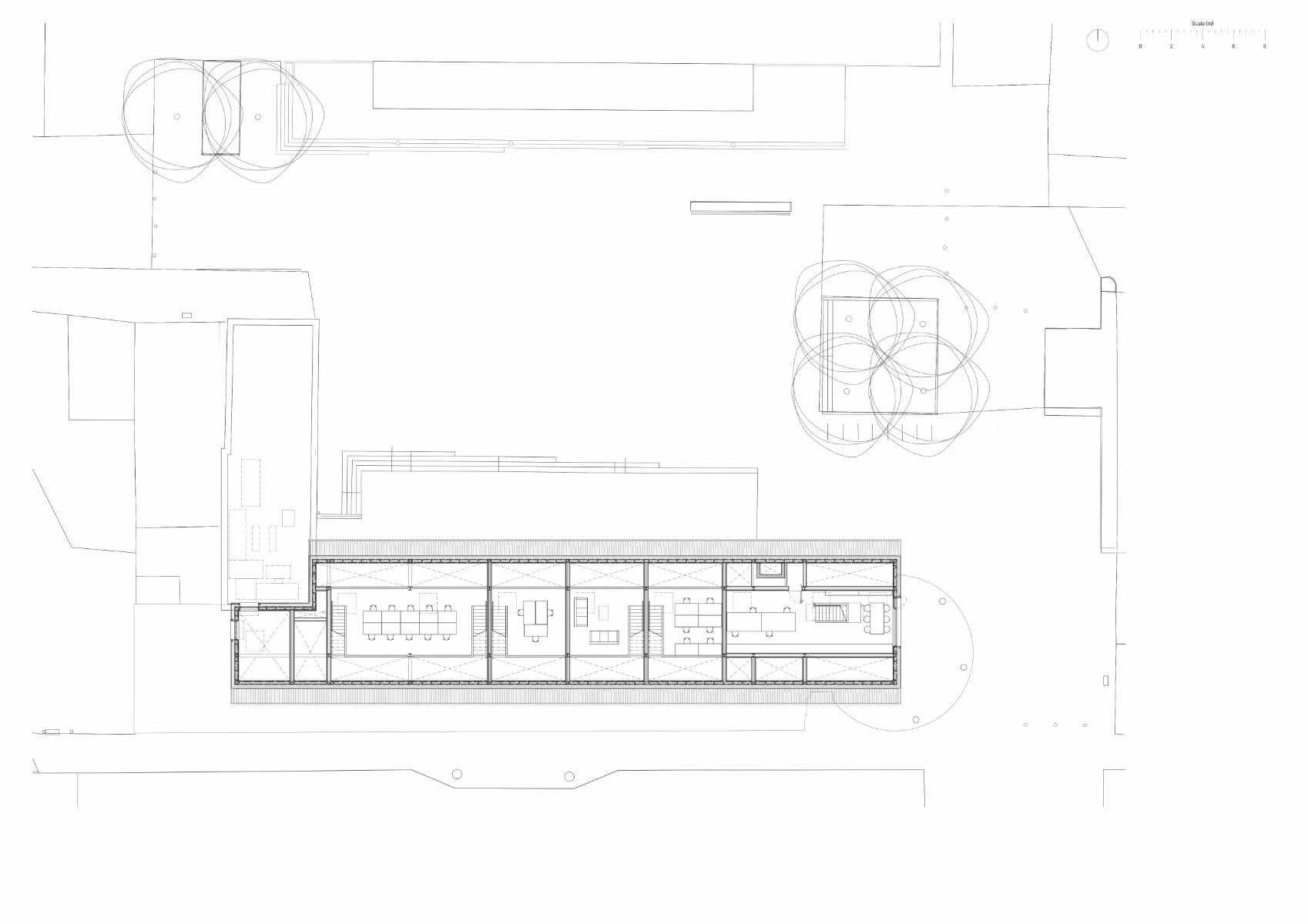 Grundriss Staffelgeschoss, Grafik