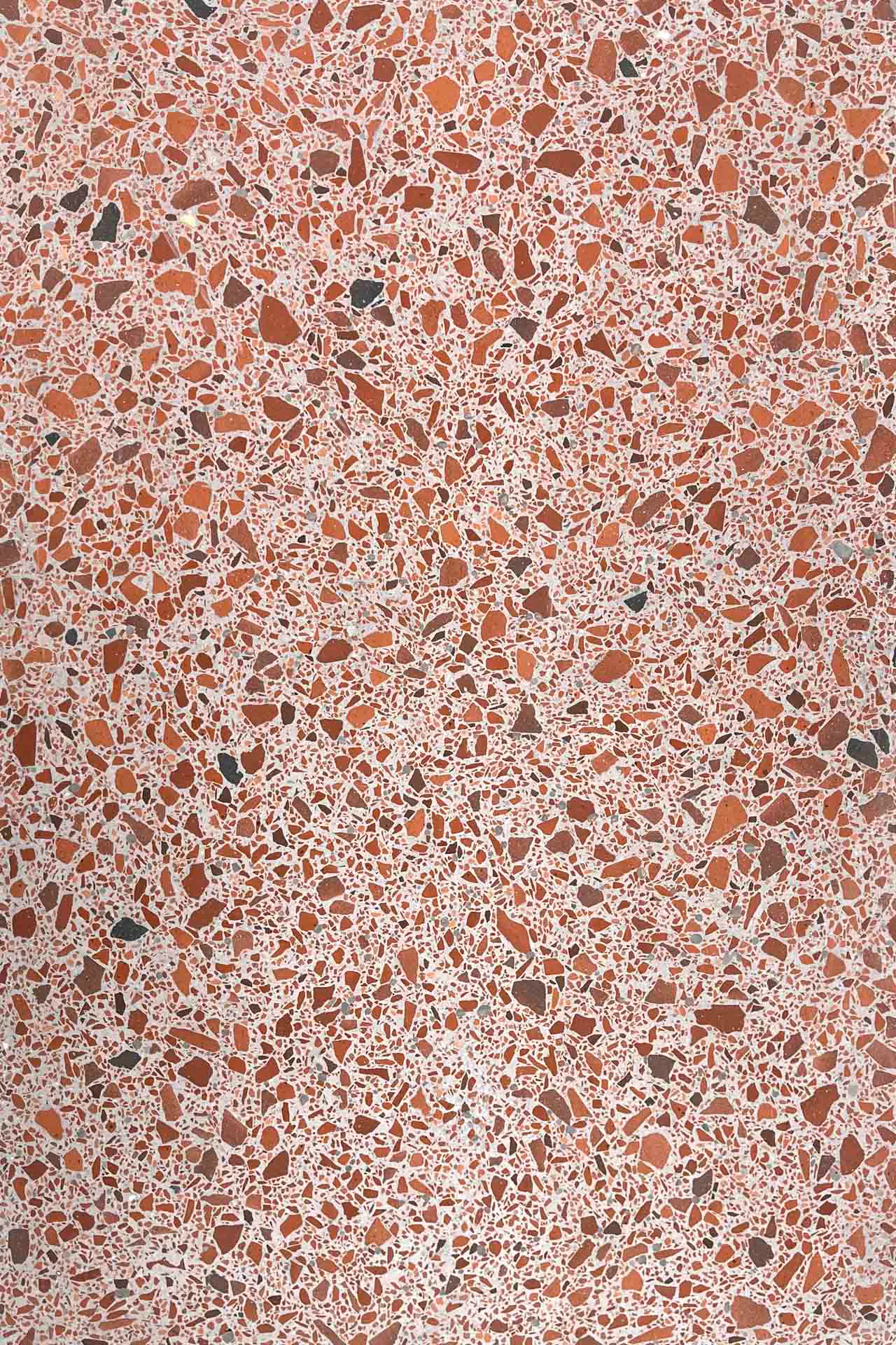Terrazzo aus Dachziegeln