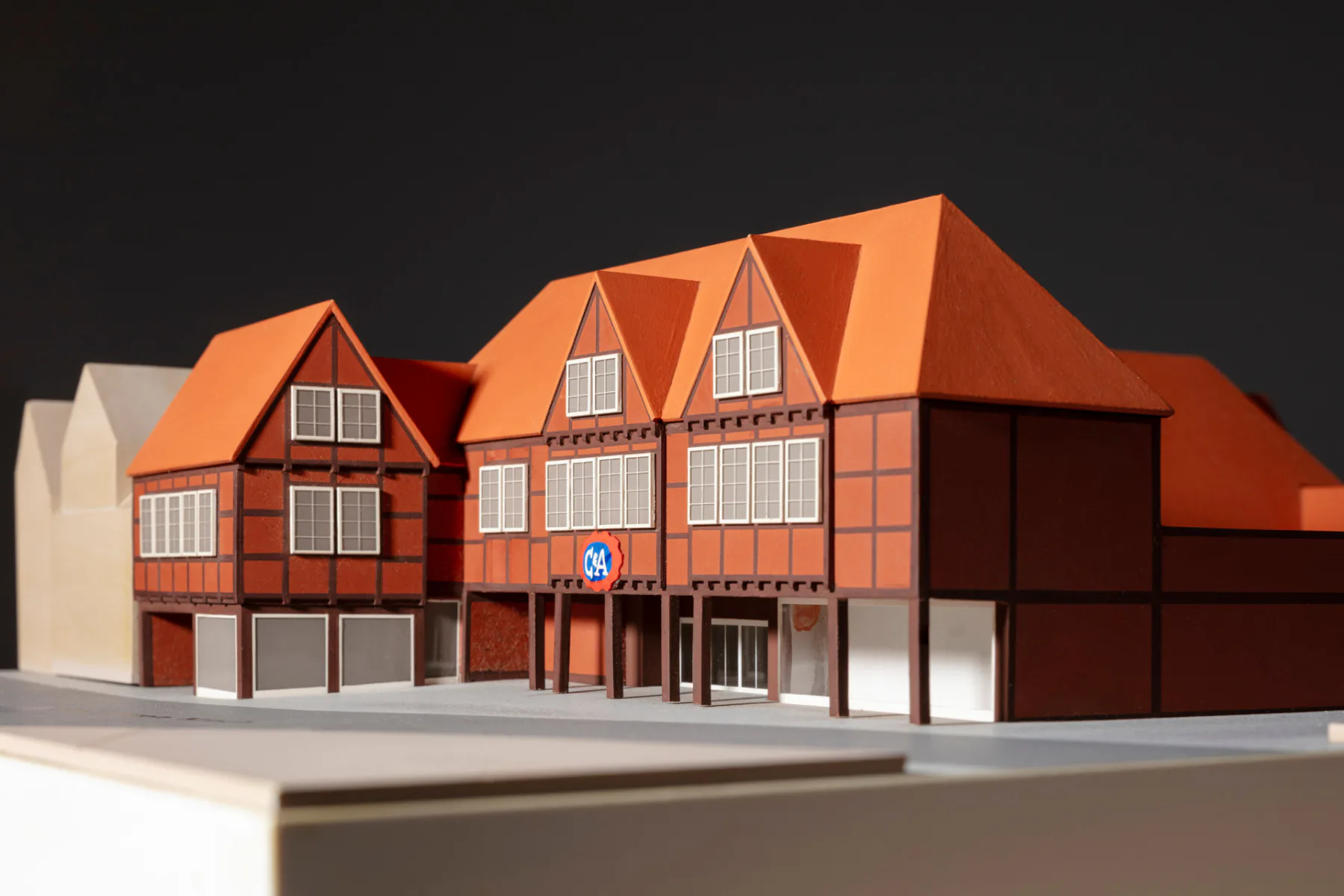 Architekturmodell C&A Celle um 1980