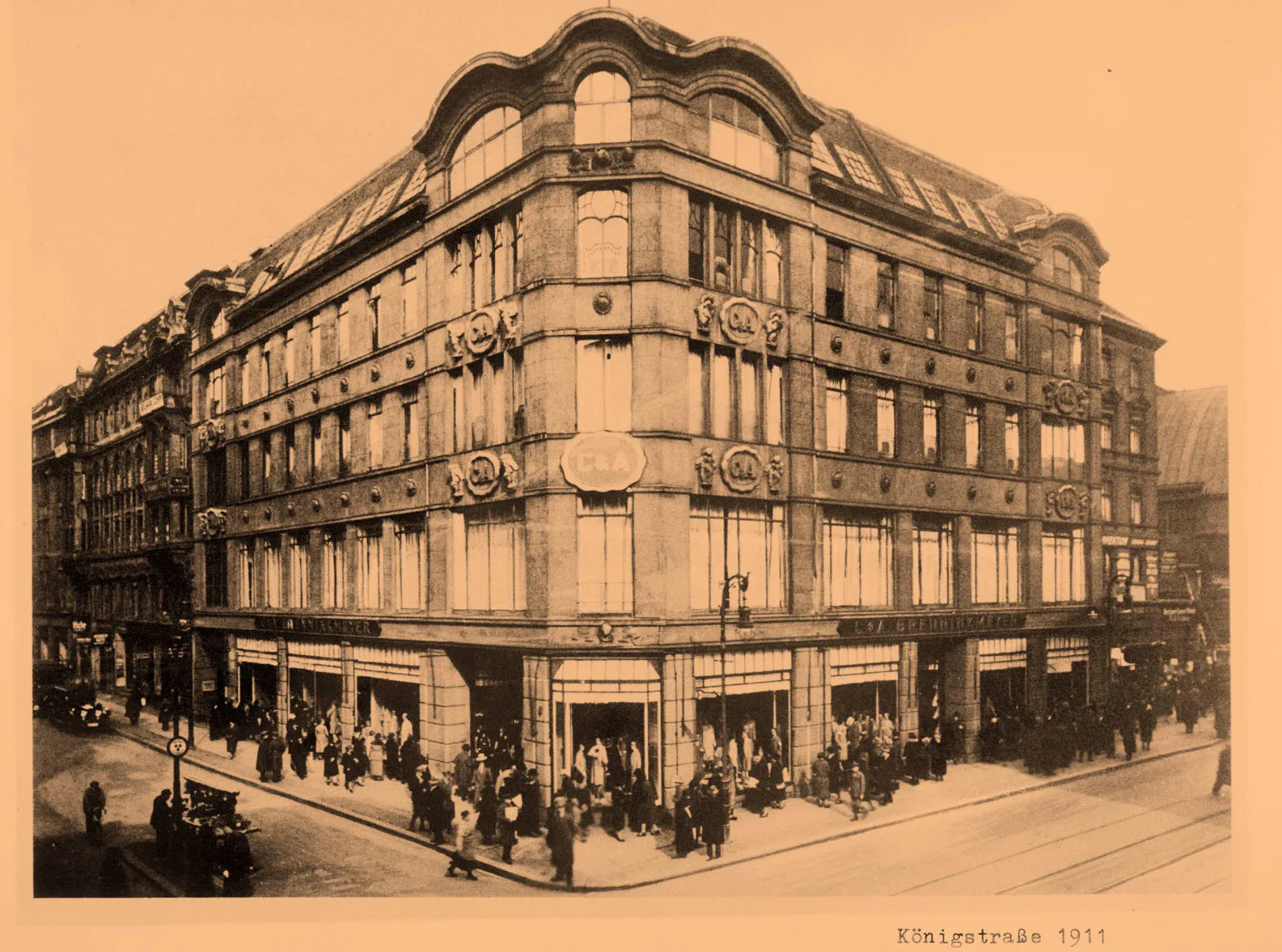 Fotografie C&A Stammhaus Berlin 1927