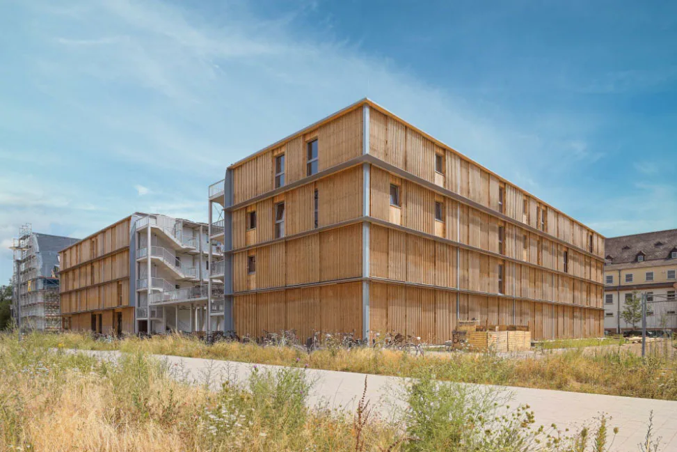 Wohnprojekt Gemeinsam Suffzient Leben in Frankfurt am Main, Architektur: DGJ Architektur