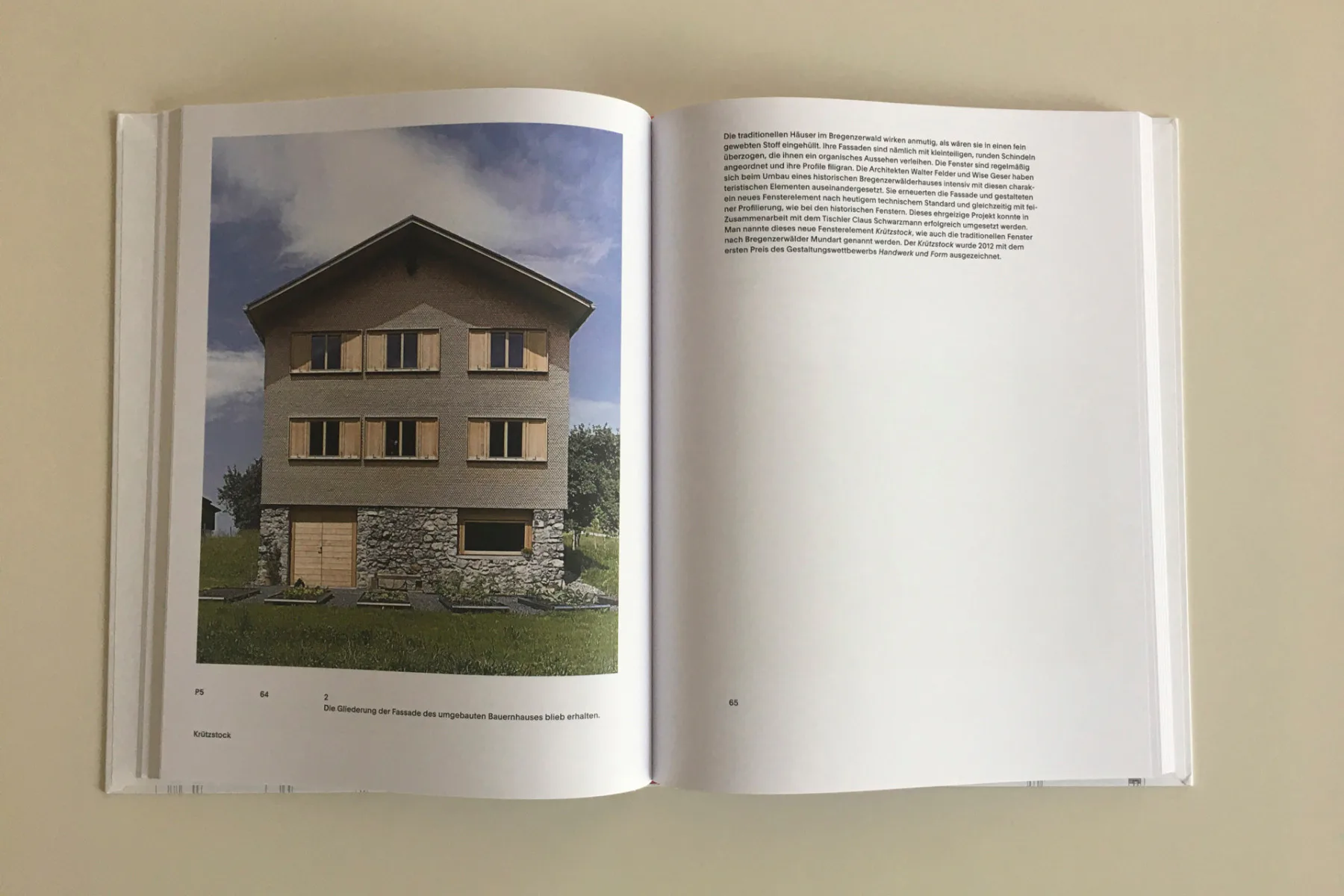 Doppelseite aus dem Buch