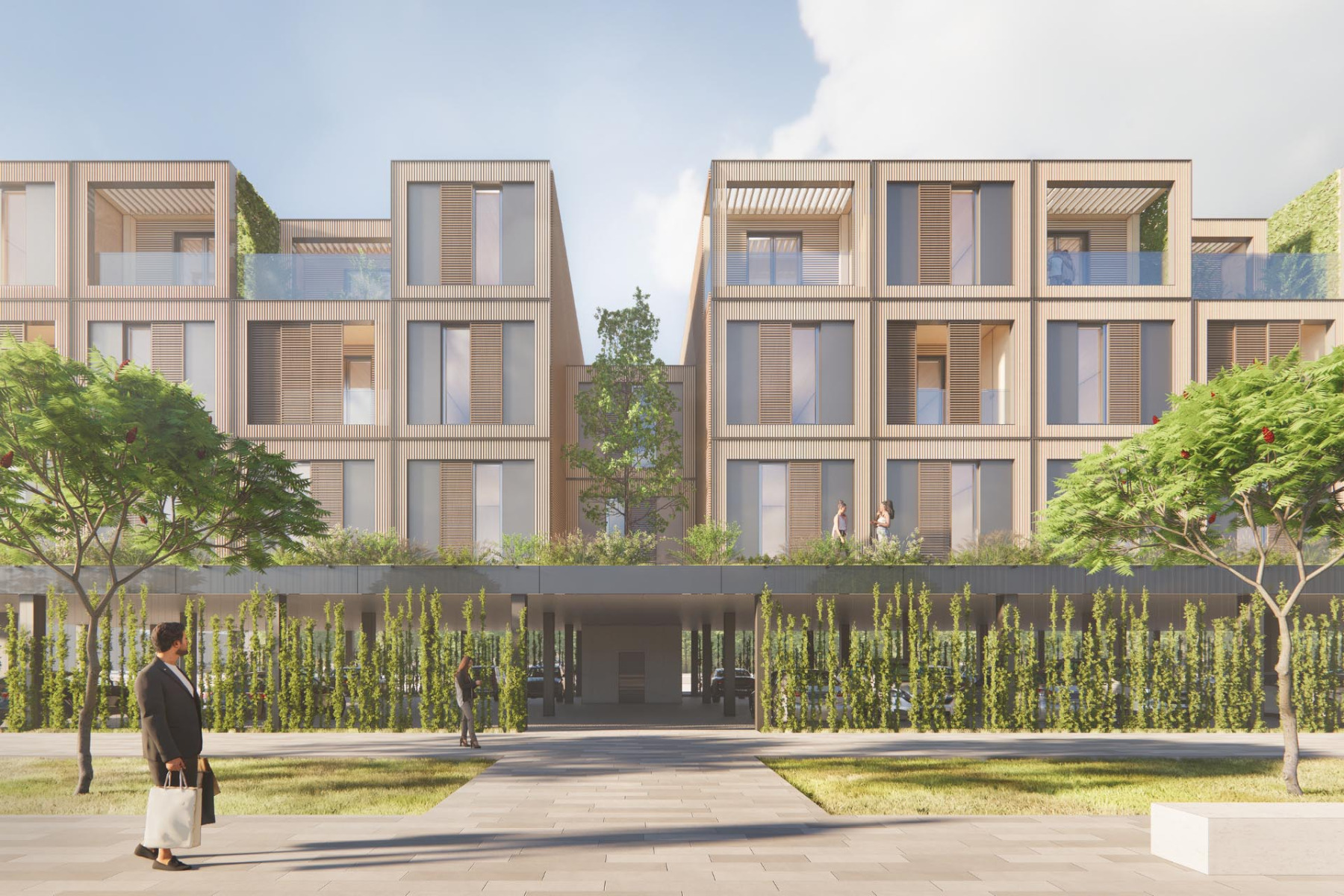 Nachhaltiger Holzmodulbau schafft Wohnraum