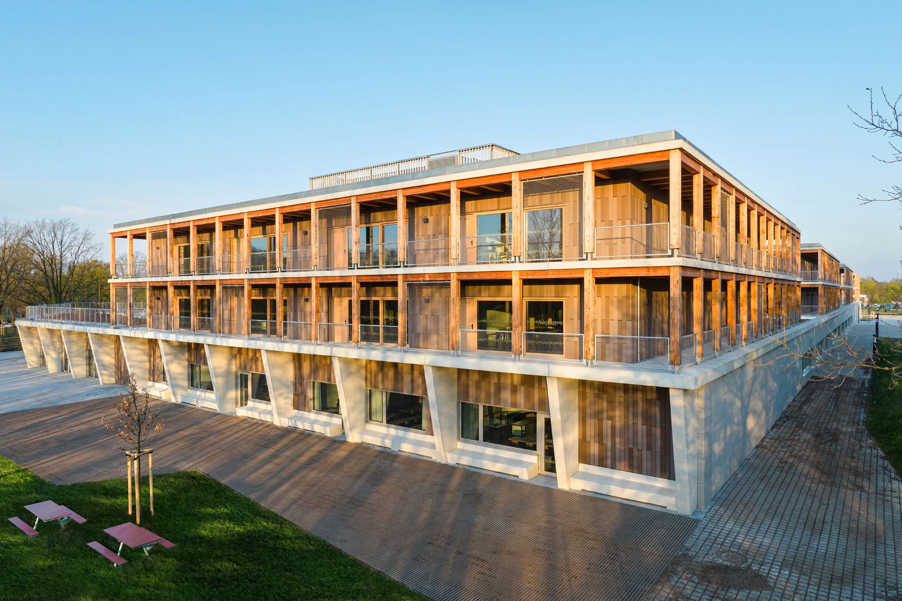Gymnasium Langenhagen in Langenhagen, Architektur: Gernot Schulz : Architektur mit Ernst2 Architekten