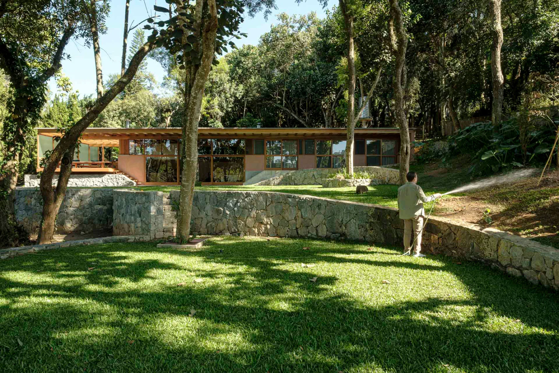 Casa dos Terraços Circulares von Denis Joelsons