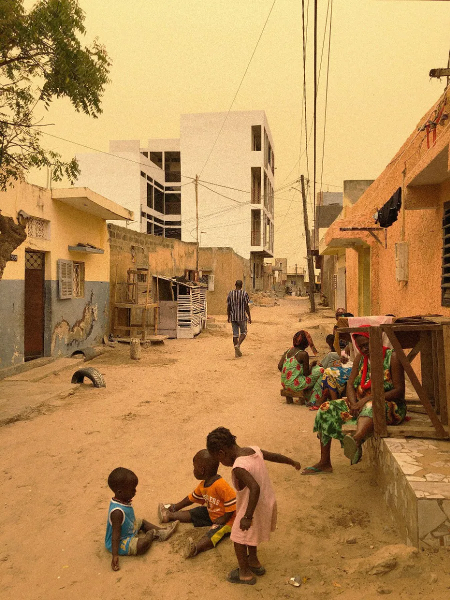 Diouwanem Diammaguen, Wohnhaus in Ville de Pikine, Senegal, Architektur: c/o now