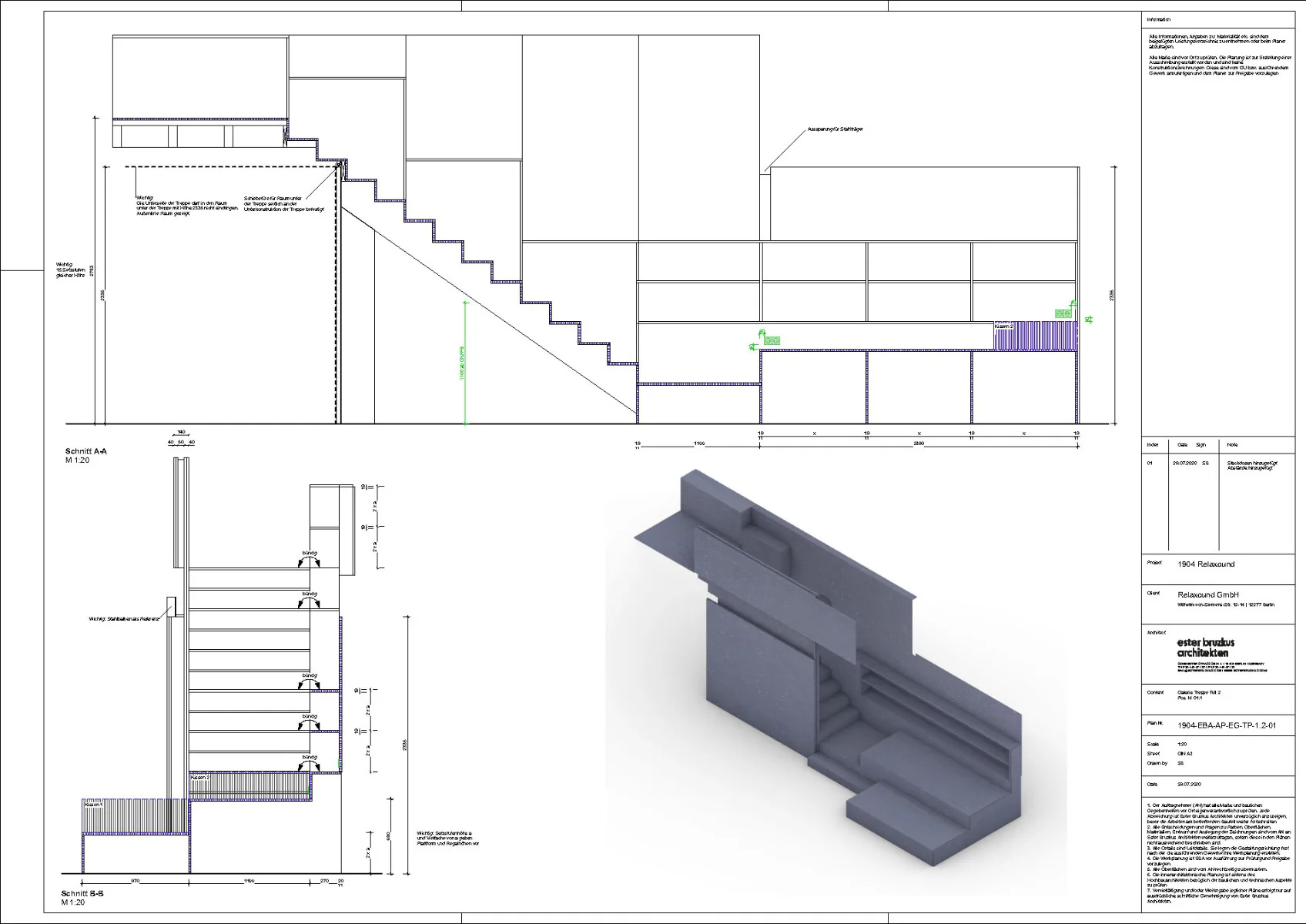Detail MDF Treppe