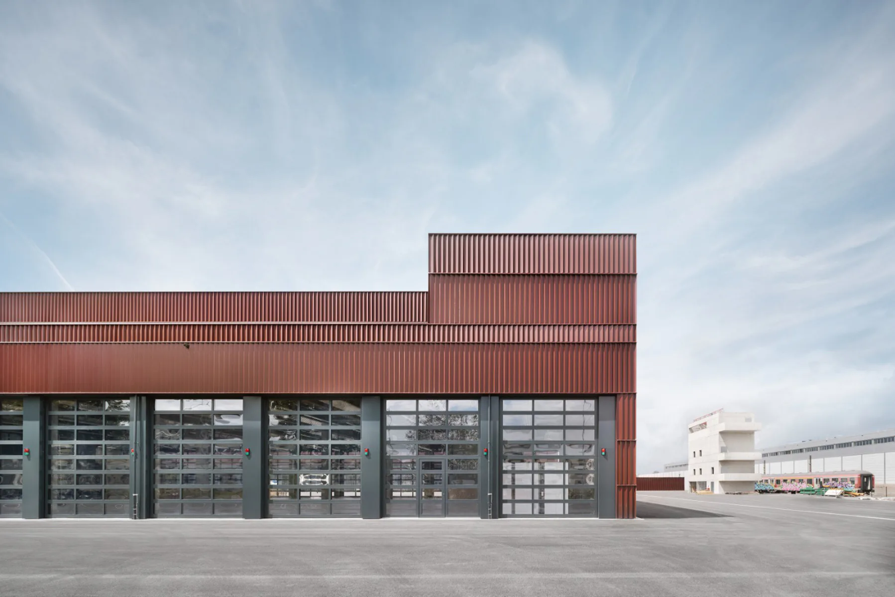 FVHF 2024, Preisträger der Kategorie Modulares Bauen, Neubau Gefahrenabwehrzentrum Gießen, Architektur: TRU Architekten