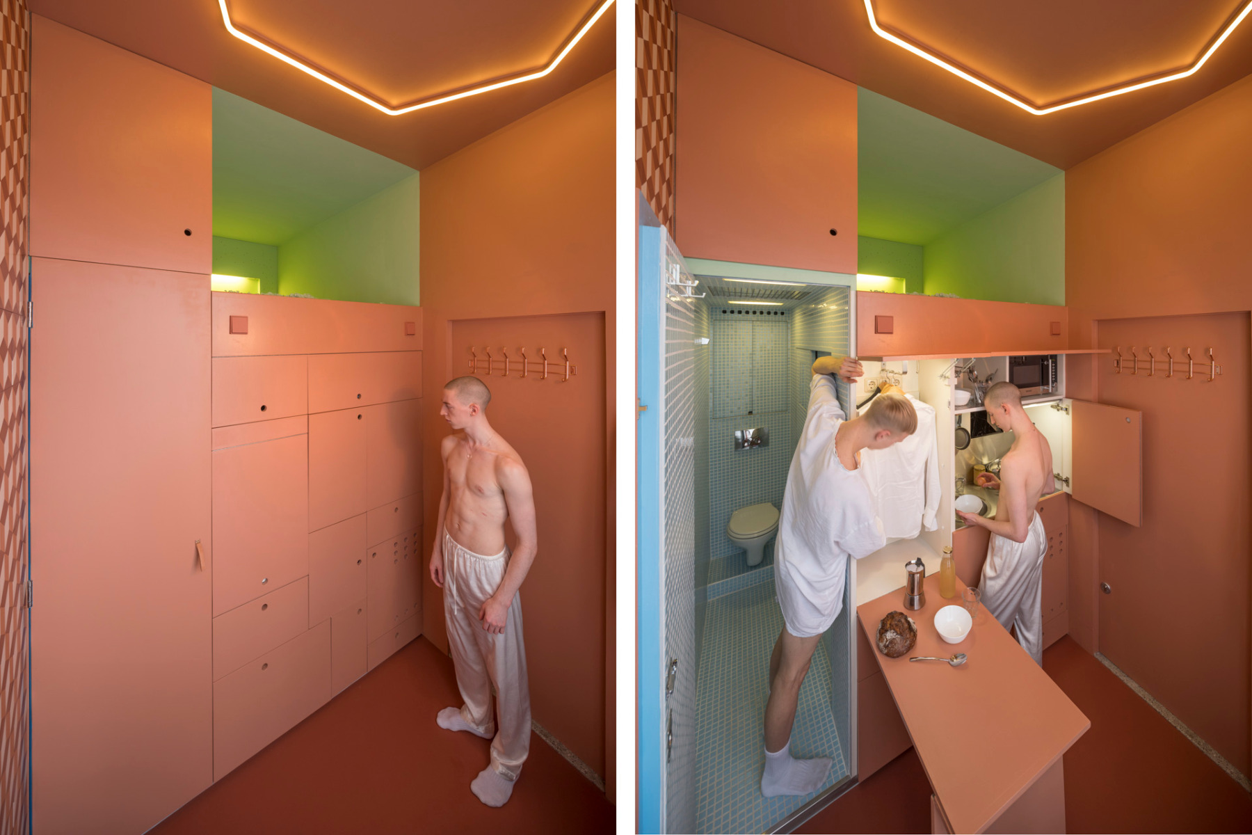 Mini-Wohnung in Rotterdam von Star & Board