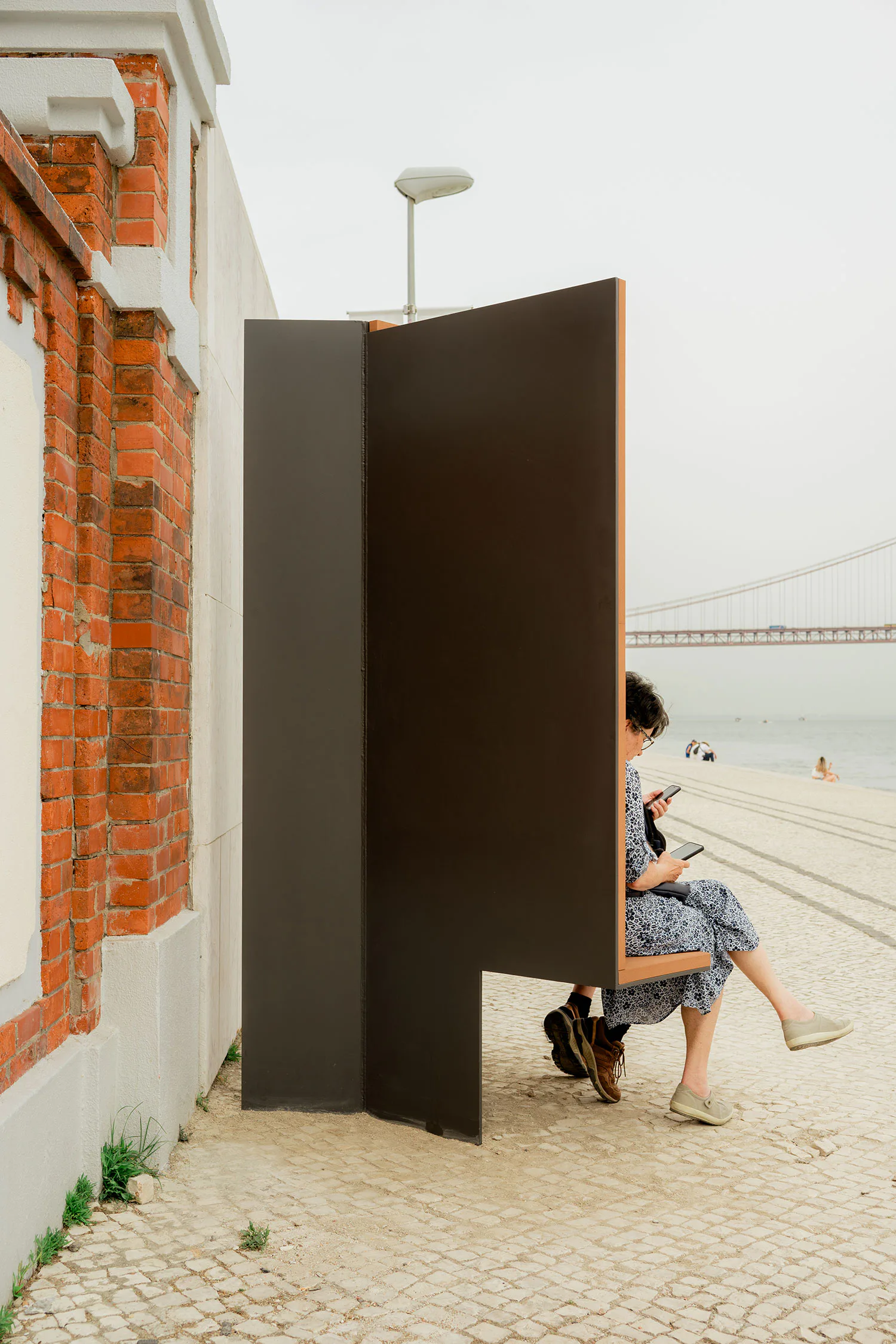 Installation Conversadeira II von Eduardo Souto de Moura