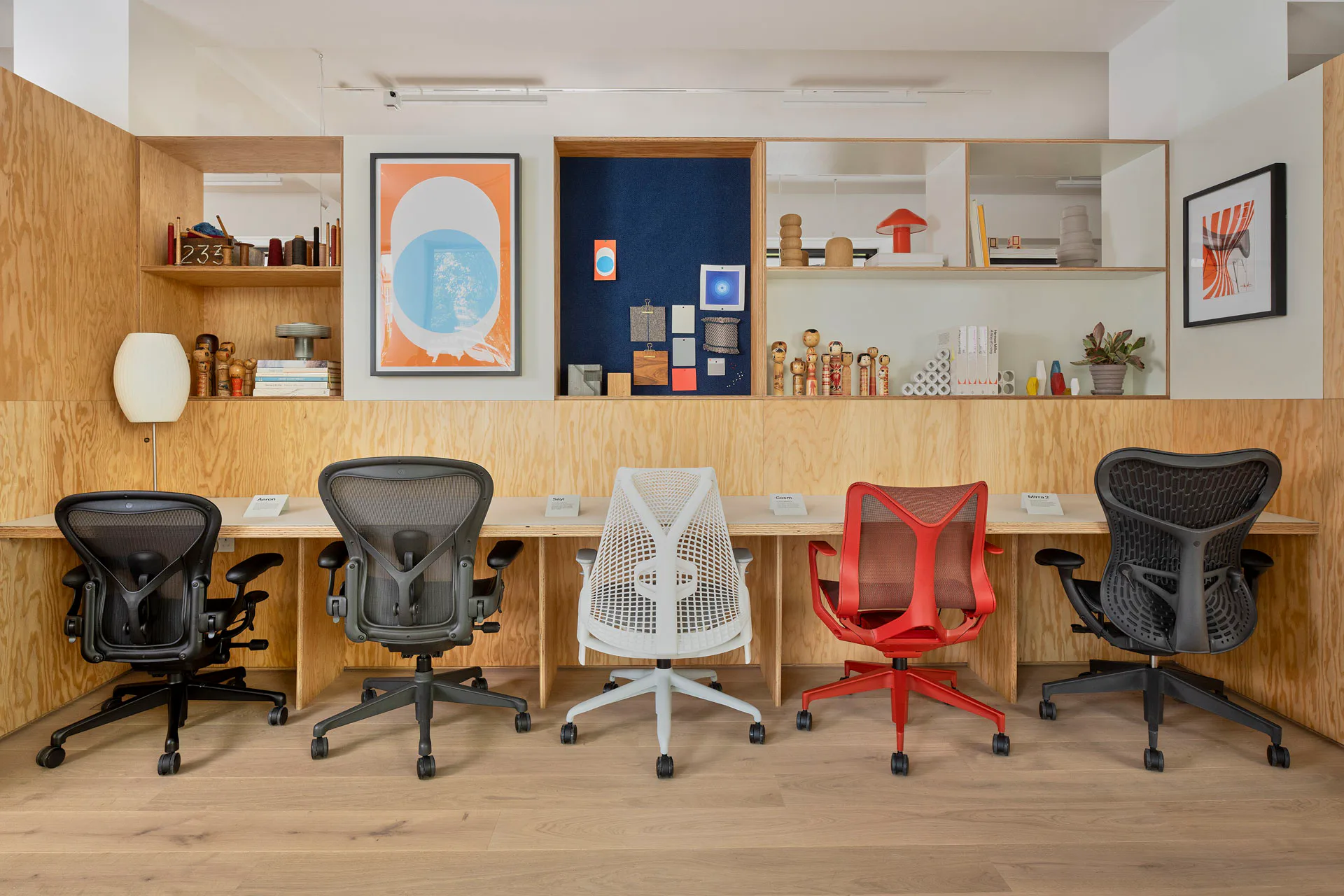 Geballte Büroexpertise im neuen Showroom von MillerKnoll in London