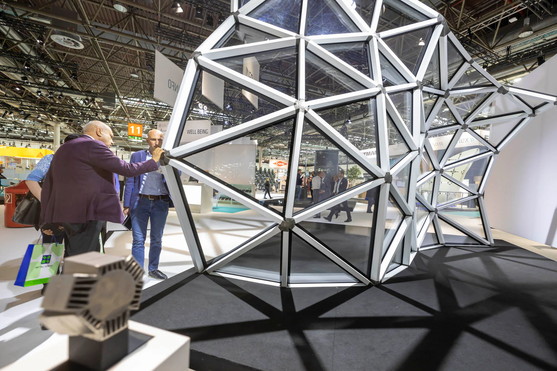 Die Ausstellung Glass Technology Live zeigt die Ergebnisse von universitären Forschungen und vielversprechende neue Entwicklungen.