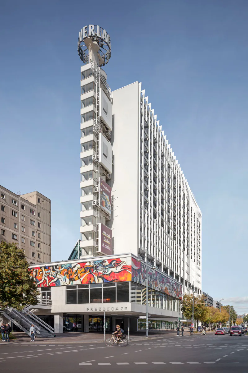 Das Pressehaus am Alexanderplatz.