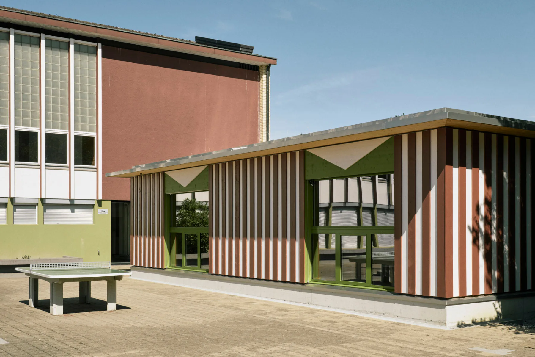 Pavillon der Schule Gsteig