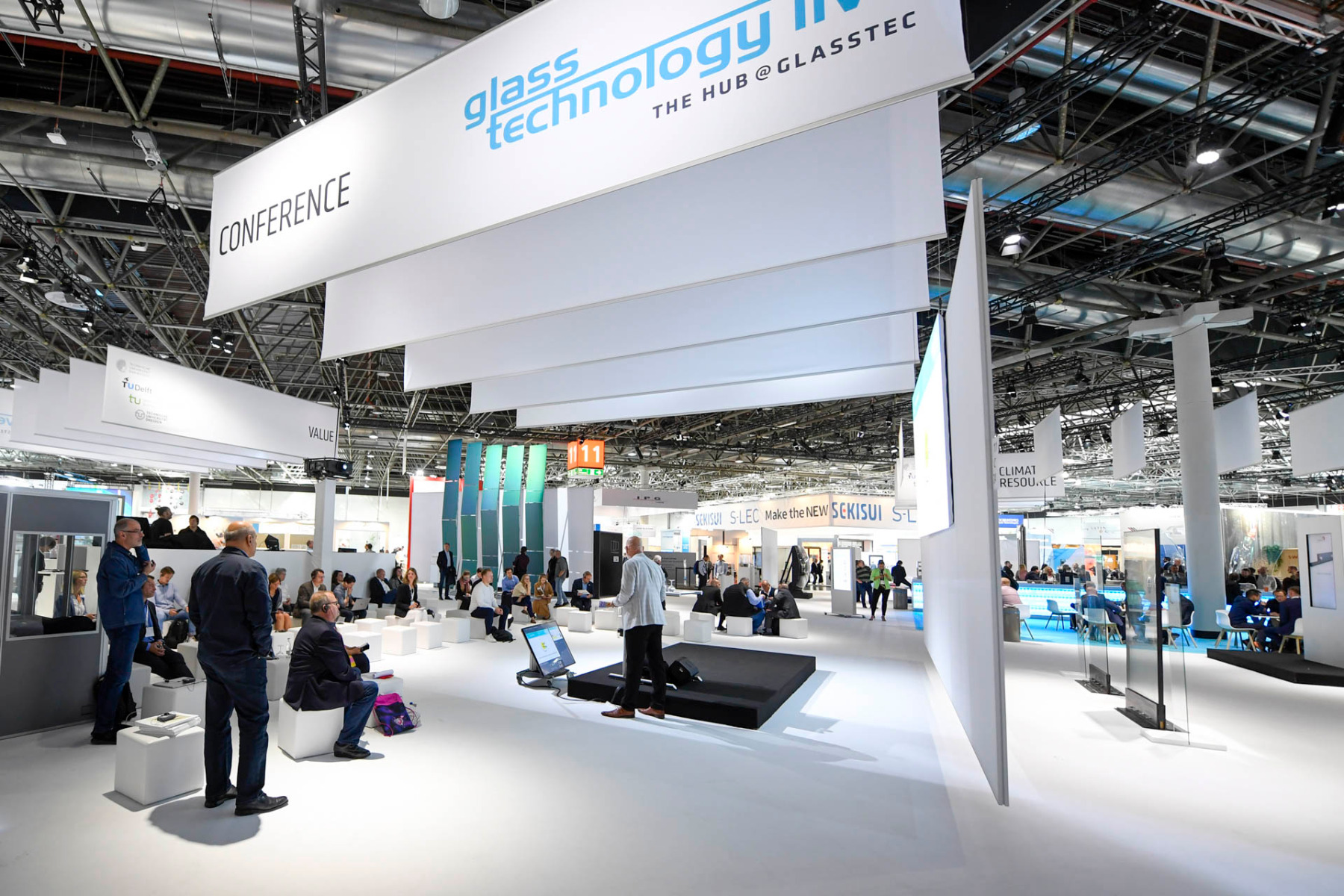 Messe Glasstec 2024 in Düsseldorf
