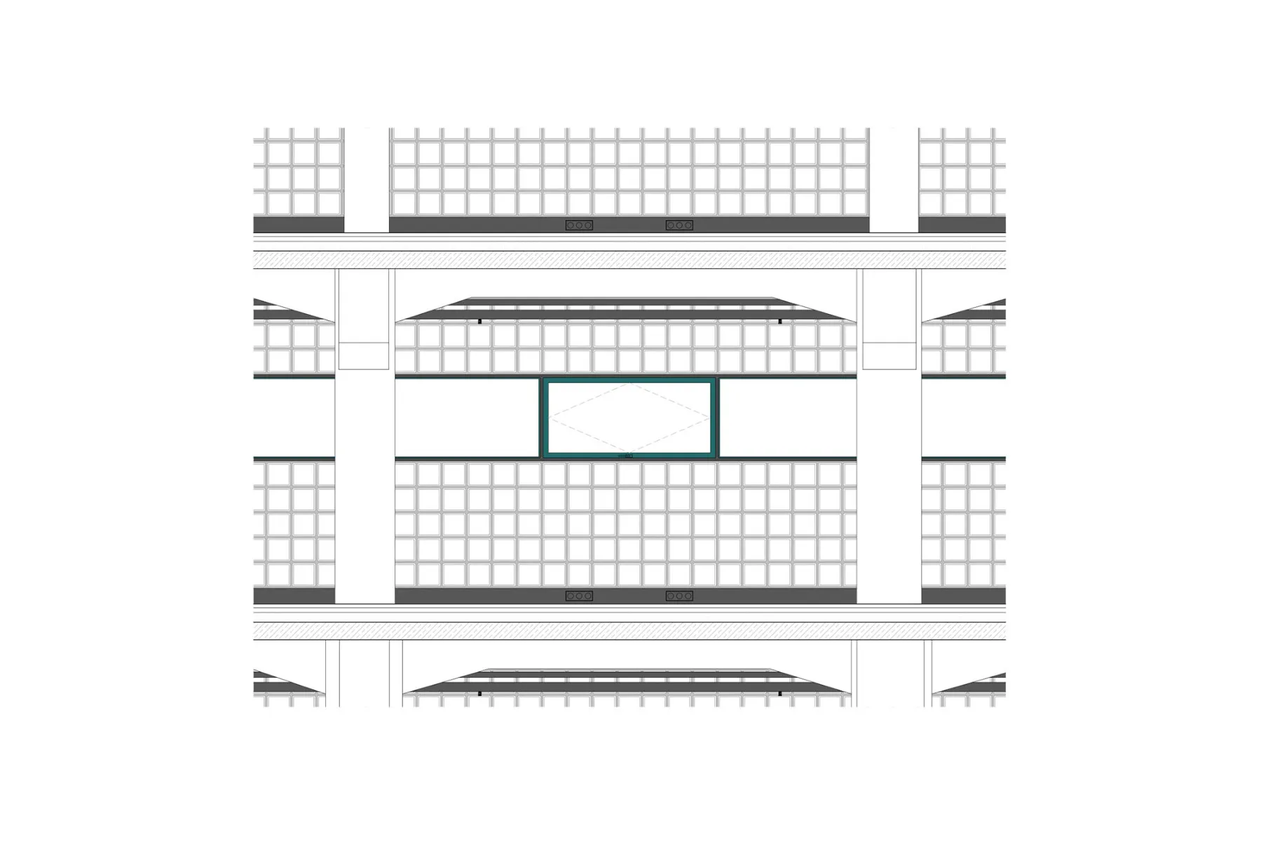 Fassade Innenansicht