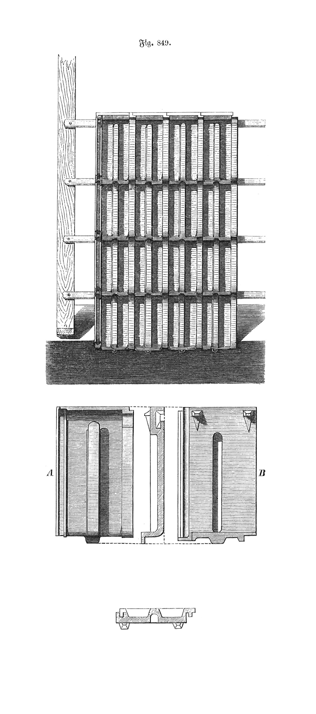 Beispiele von Falzziegeln