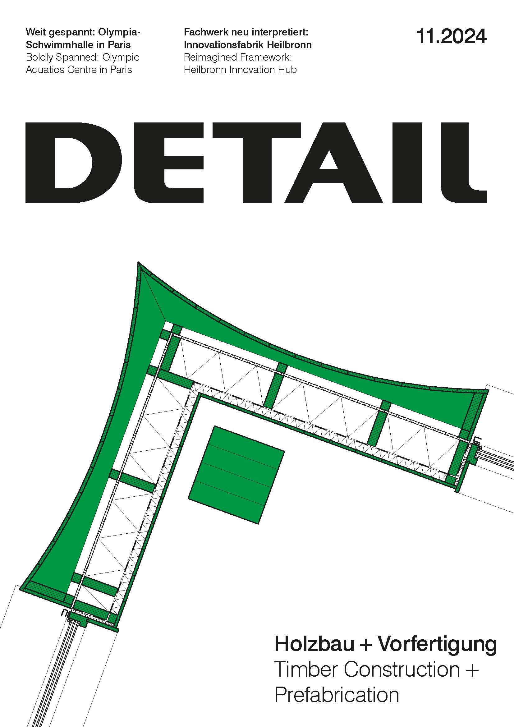 Holzbau + Vorfertigung 11.2024