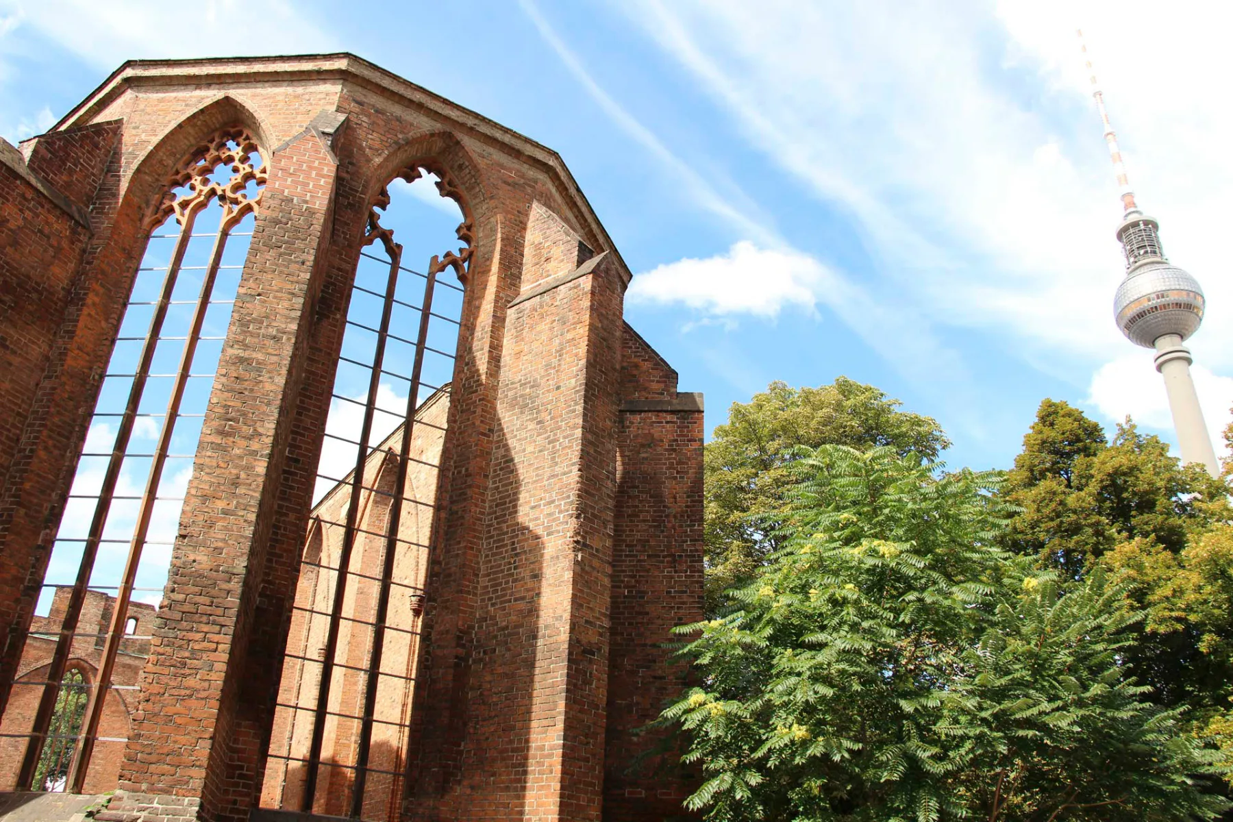 Ein verstecktes Kleinod im Herzen von Berlin: Die Franziskaner-Klosterkirche soll im Rahmen des Ideenwettbewerbs revitalisiert werden