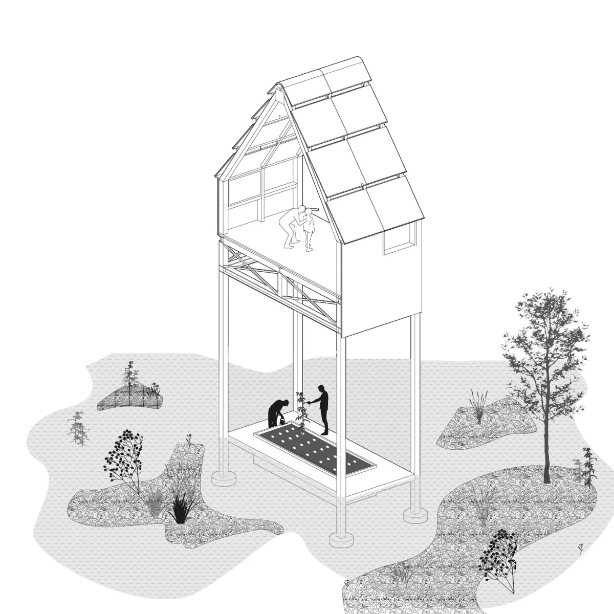 Projekt, Inhabiting the Riverbank