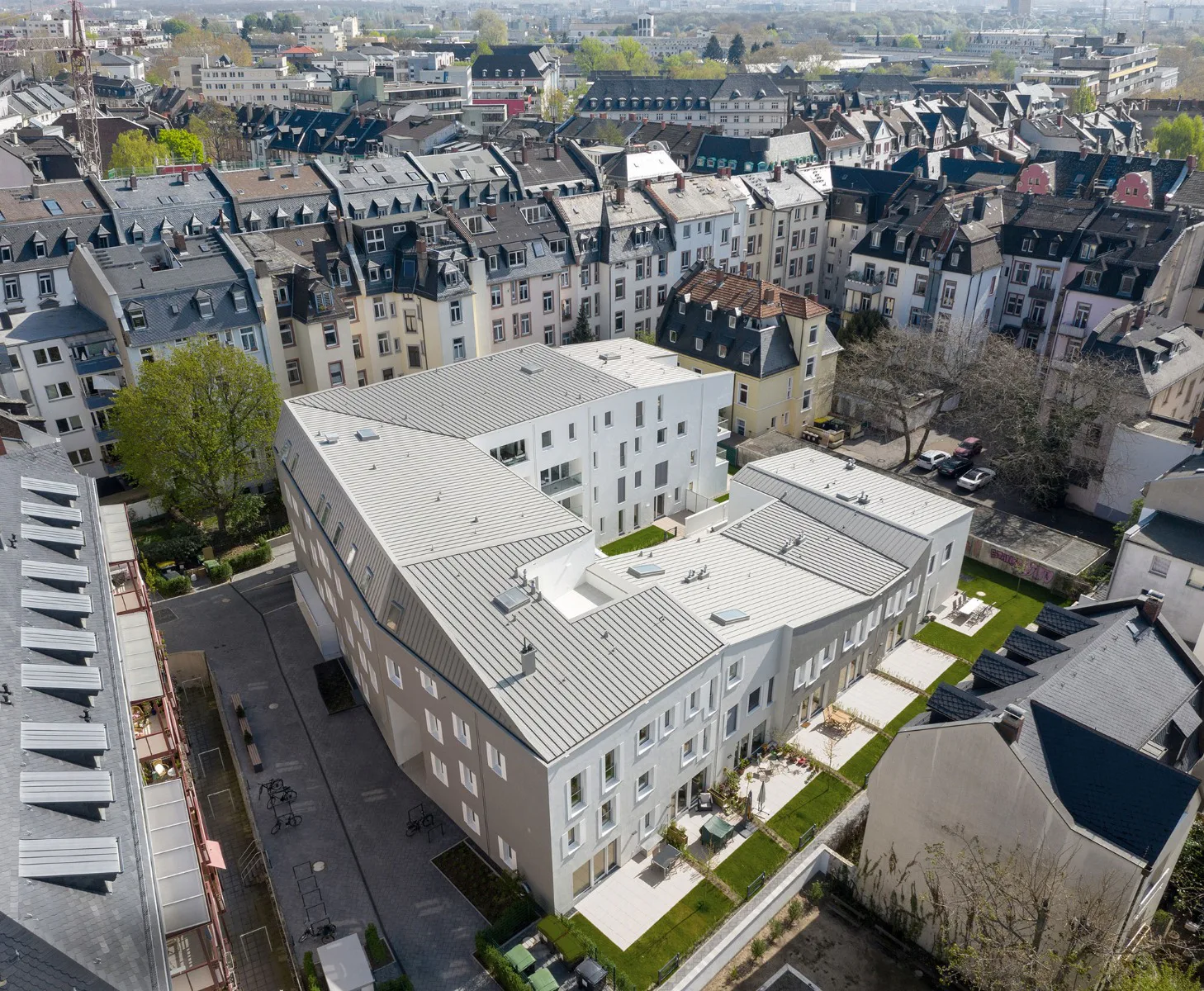 Hof im Hof, Frankfurt am Main (DE), Architektur: Meixner Schlüter Wendt, Bauherr: ABG Frankfurt Holding