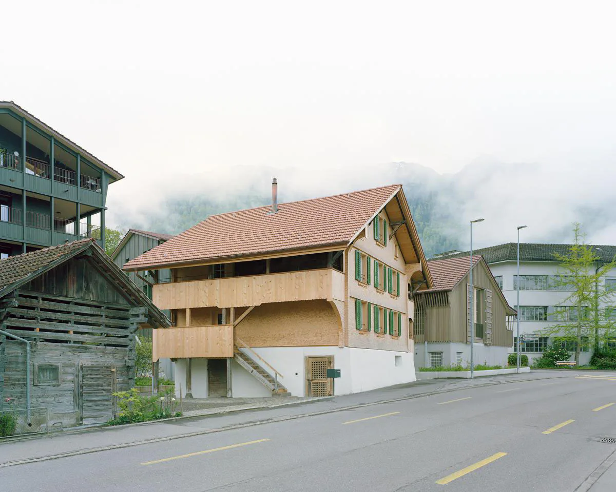 Spalihof, Sachseln (CH), Architektur: Seiler Linhart Architekten, Bauherr: Corinne und Josi Wigger-Reinhard