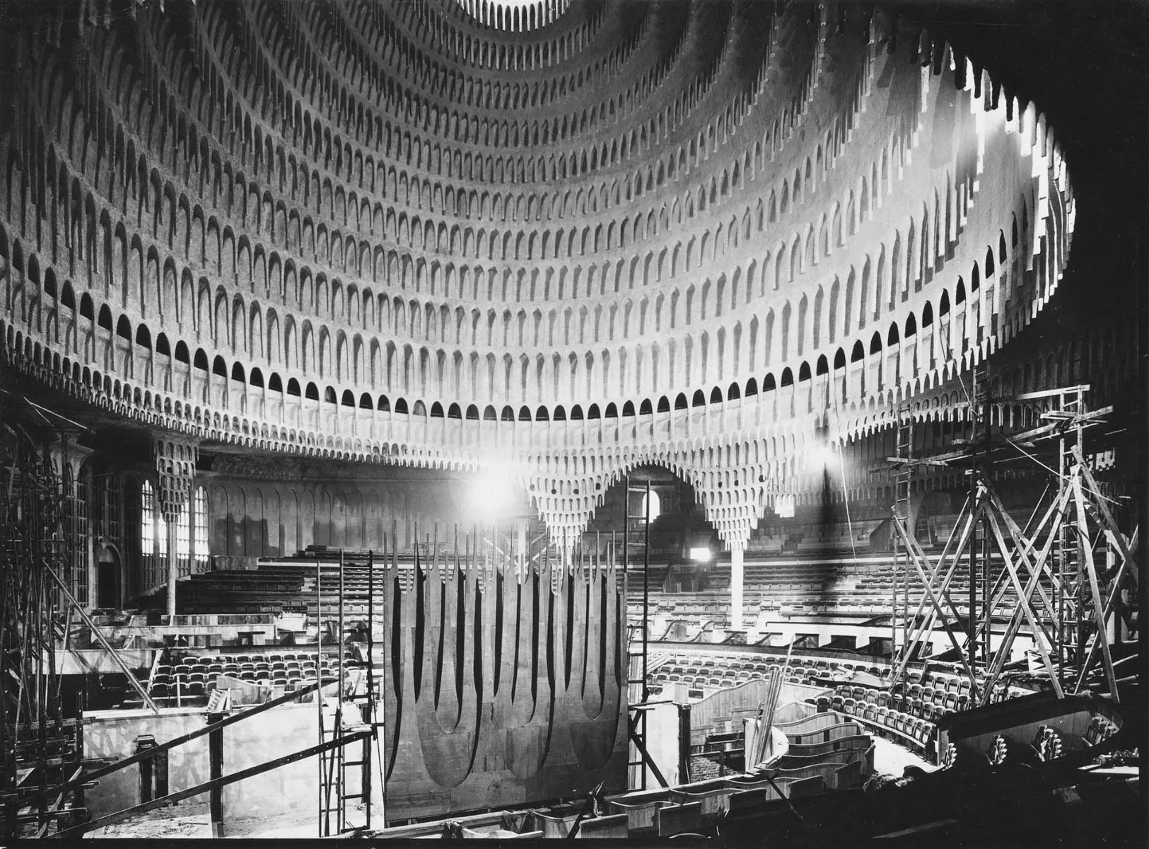 Großes Schauspielhaus, Hans Poelzig, Berlin | Architekturmuseum der TU Berlin, INV. NR. F 1600