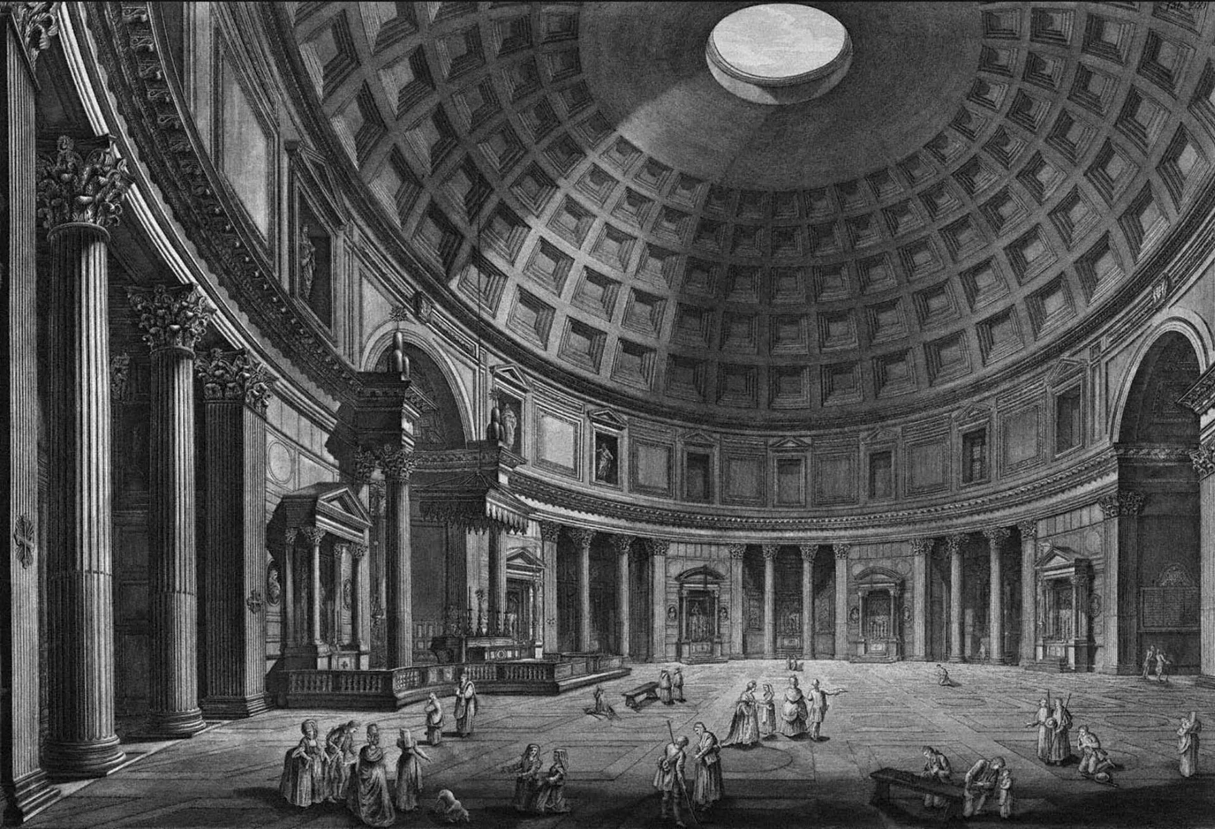 Pantheon Rome | Giovanni Battista Piranesi