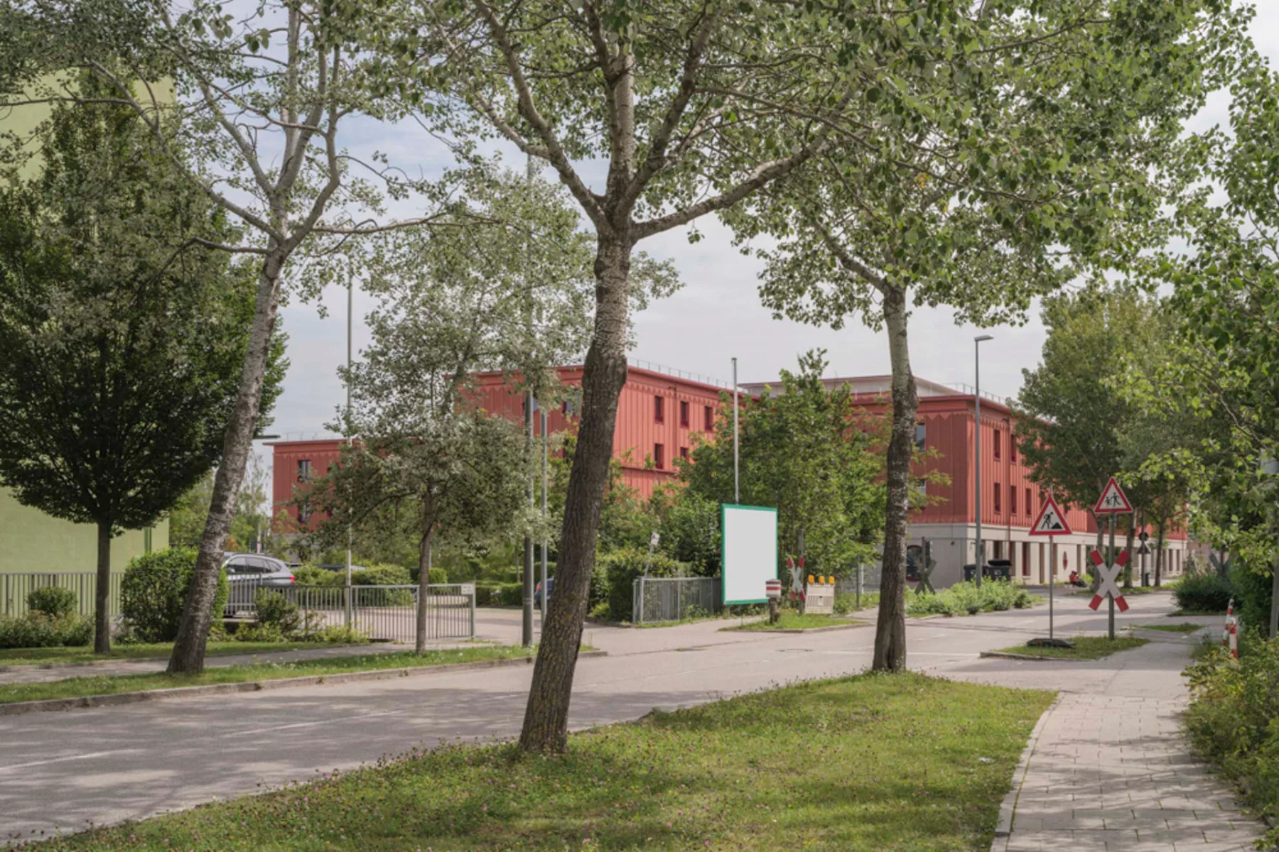 Blick von der Straße