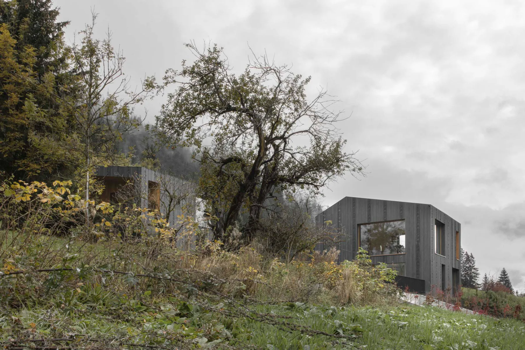 Naemas Architekturkonzepte, Zierhof mit Stube, Brenner 2022