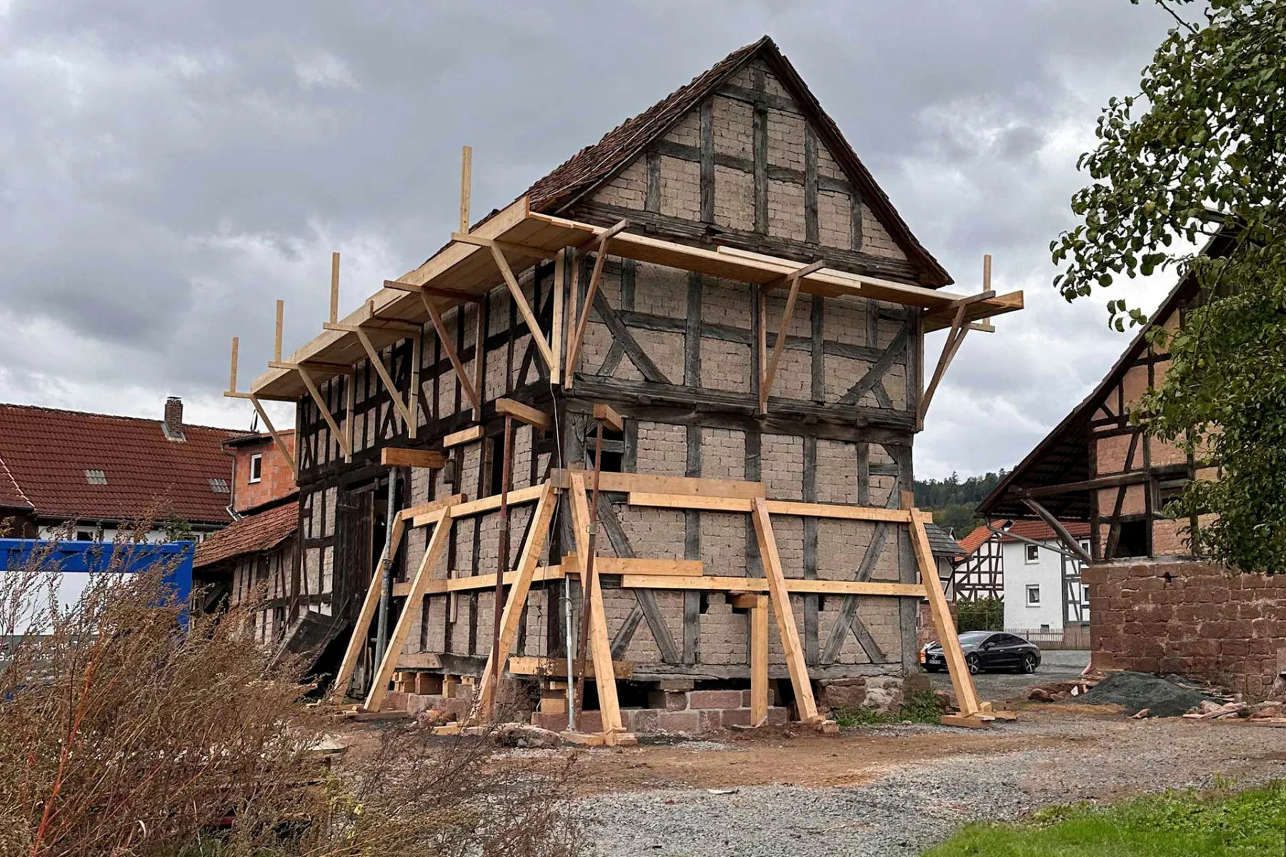 Siebenhof, Ginseldorf, Marburger Land, Deutschland, 2023, laufende Kollaboration: lokale Gemeinschaft