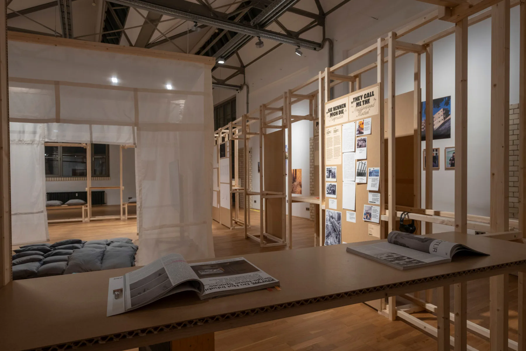 Ausstellung Dessauer Straße und andere Geschichten vom emanzipatorischen Wohnungsbau, Deutsches Architektur Zentrum DAZ, Berlin 2024