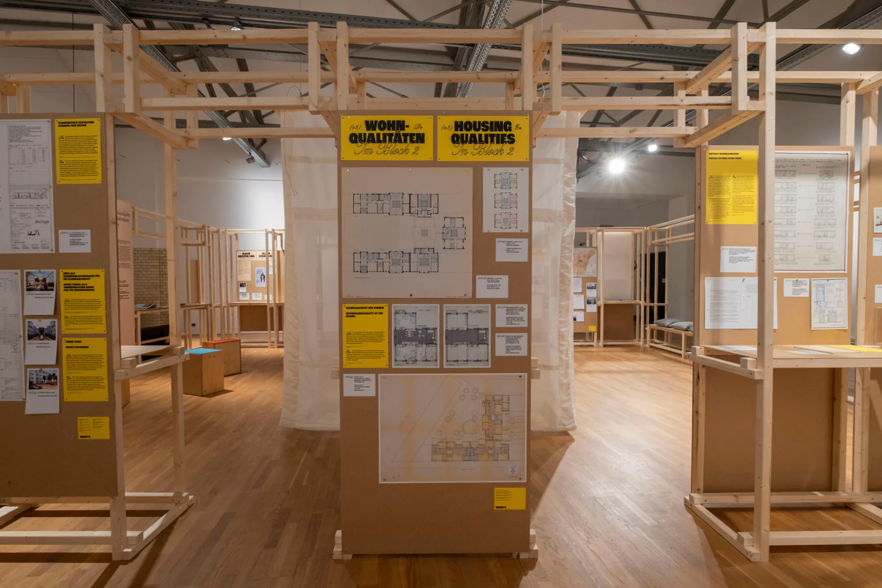 Ausstellung Dessauer Straße und andere Geschichten vom emanzipatorischen Wohnungsbau, Deutsches Architektur Zentrum DAZ, Berlin 2024