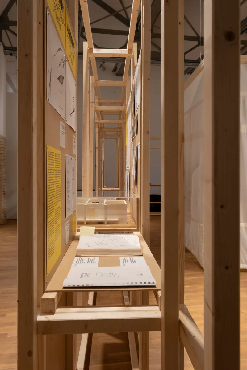 Ausstellung Dessauer Straße und andere Geschichten vom emanzipatorischen Wohnungsbau, Deutsches Architektur Zentrum DAZ, Berlin 2024