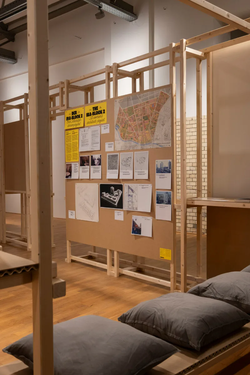 Ausstellung Dessauer Straße und andere Geschichten vom emanzipatorischen Wohnungsbau, Deutsches Architektur Zentrum DAZ, Berlin 2024