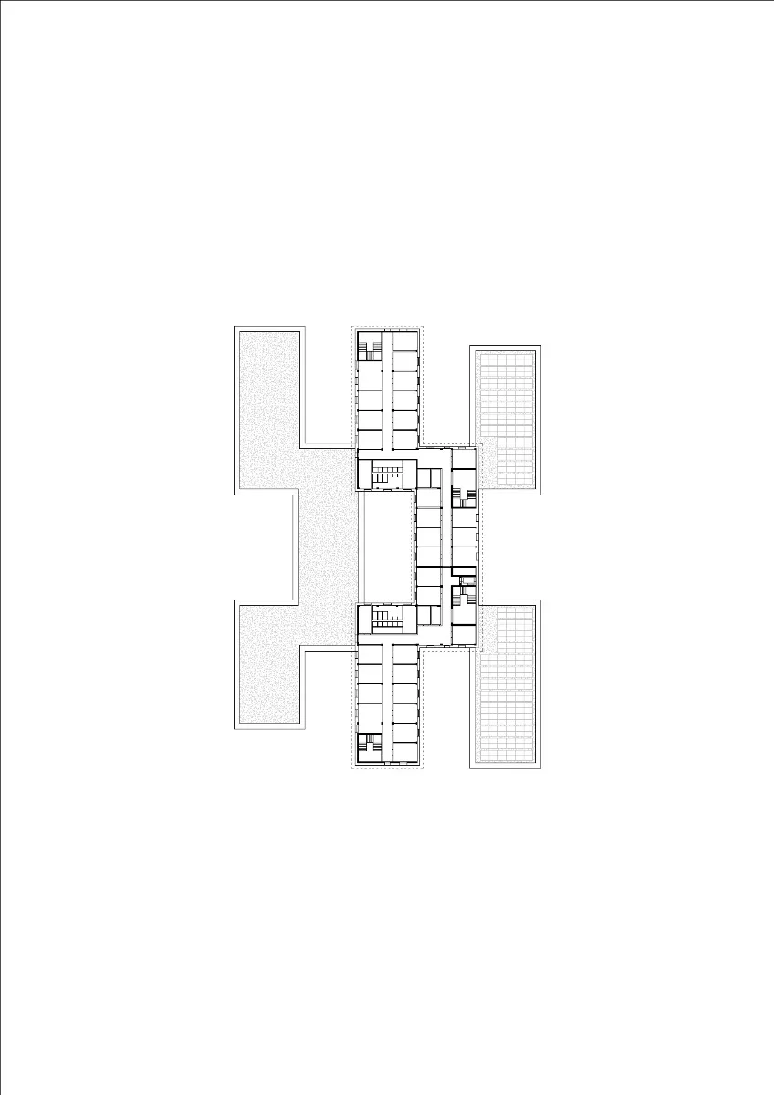 Grundriss 3. Obergeschoss, Grafik