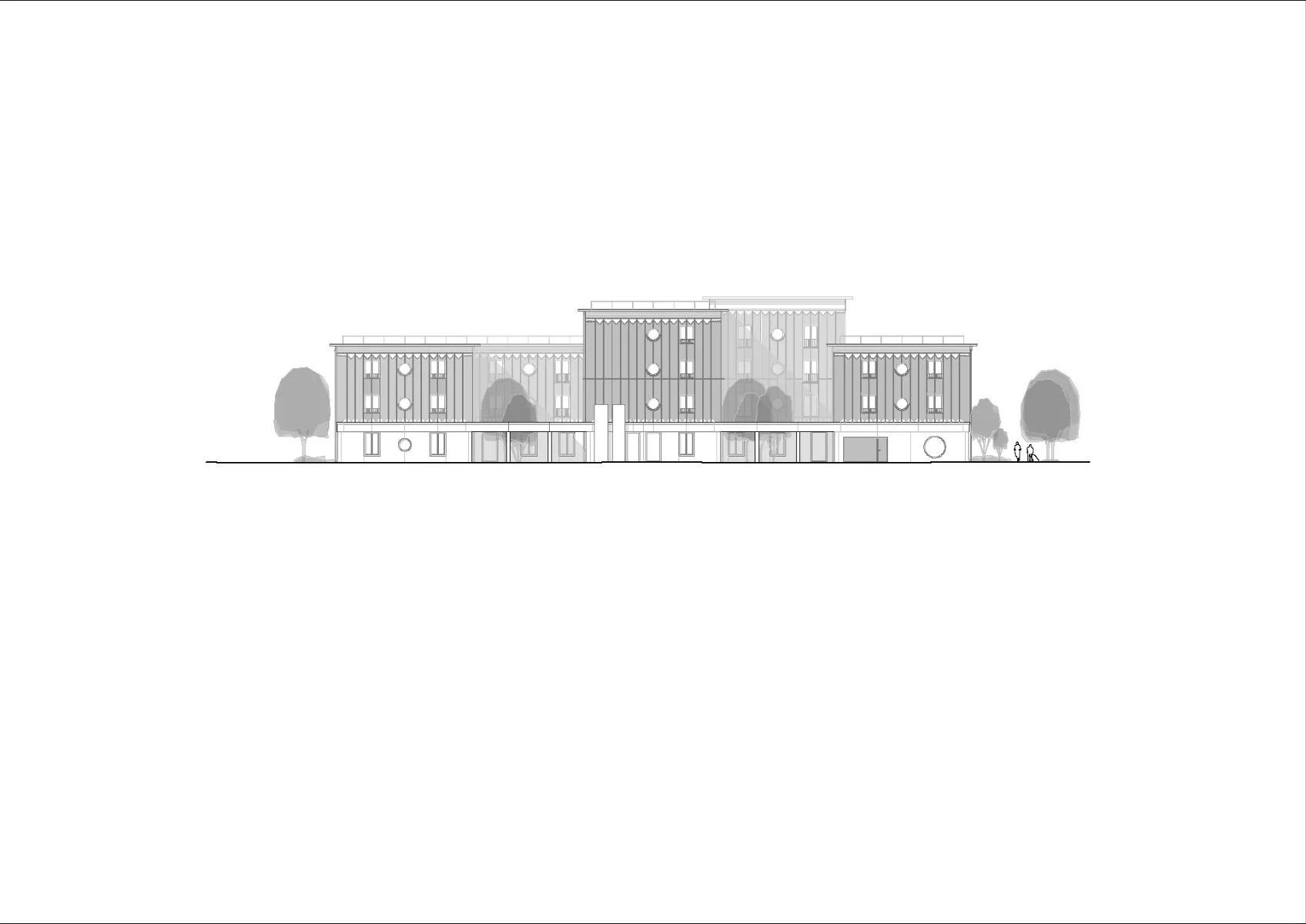 Westansicht, Grafik