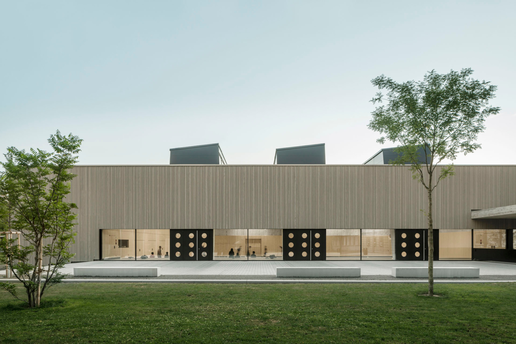 Sporthalle Fasanenhofschule in Stuttgart von Dasch Zürn + Partner